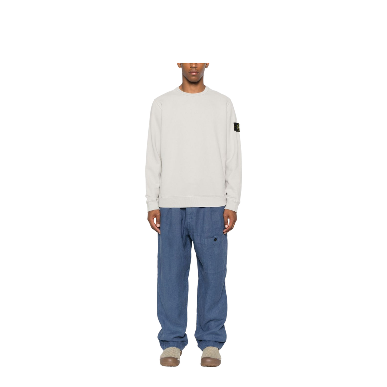 Brushed Organic Cotton Fleece Sweatshirt