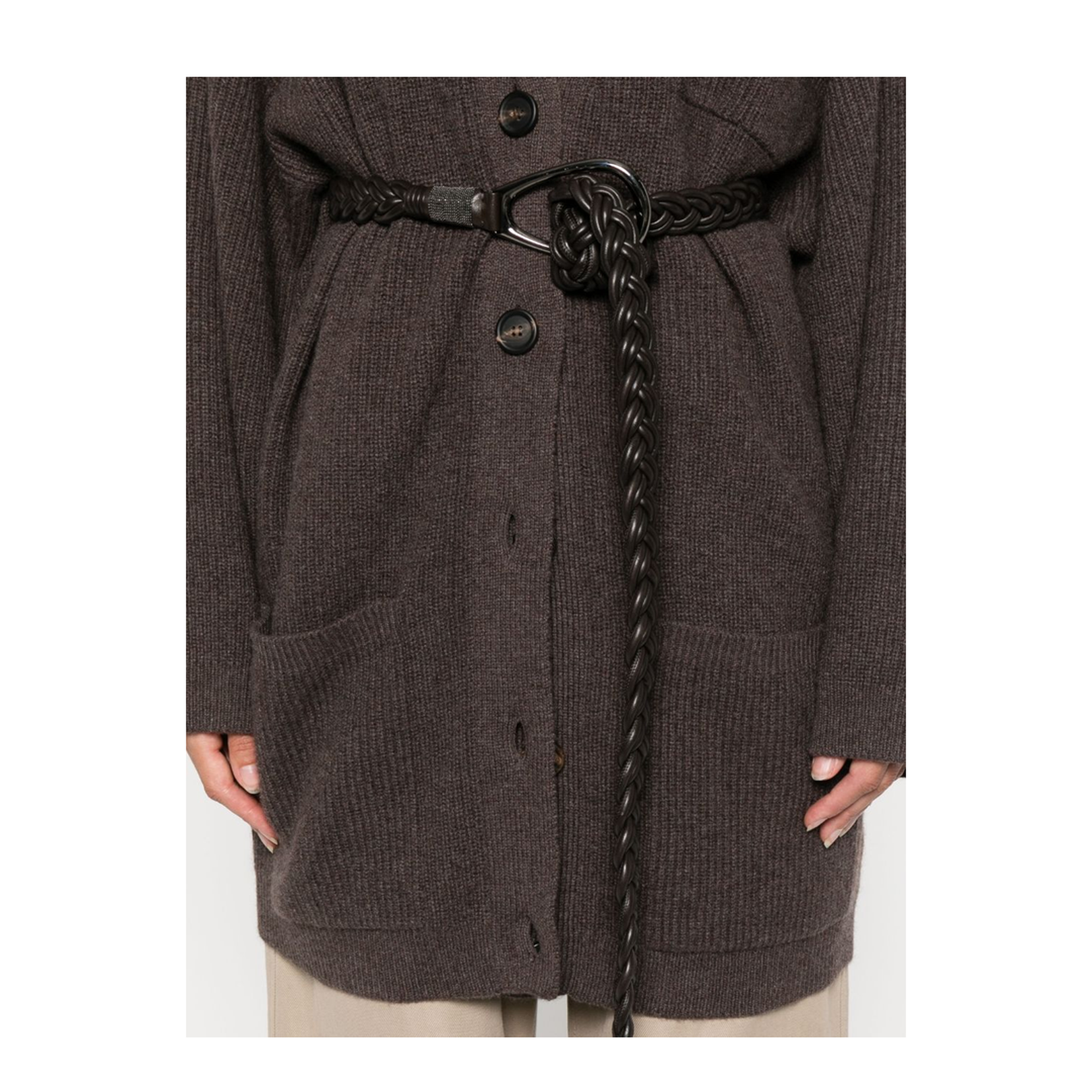 Cashmere V Neck Cardigan