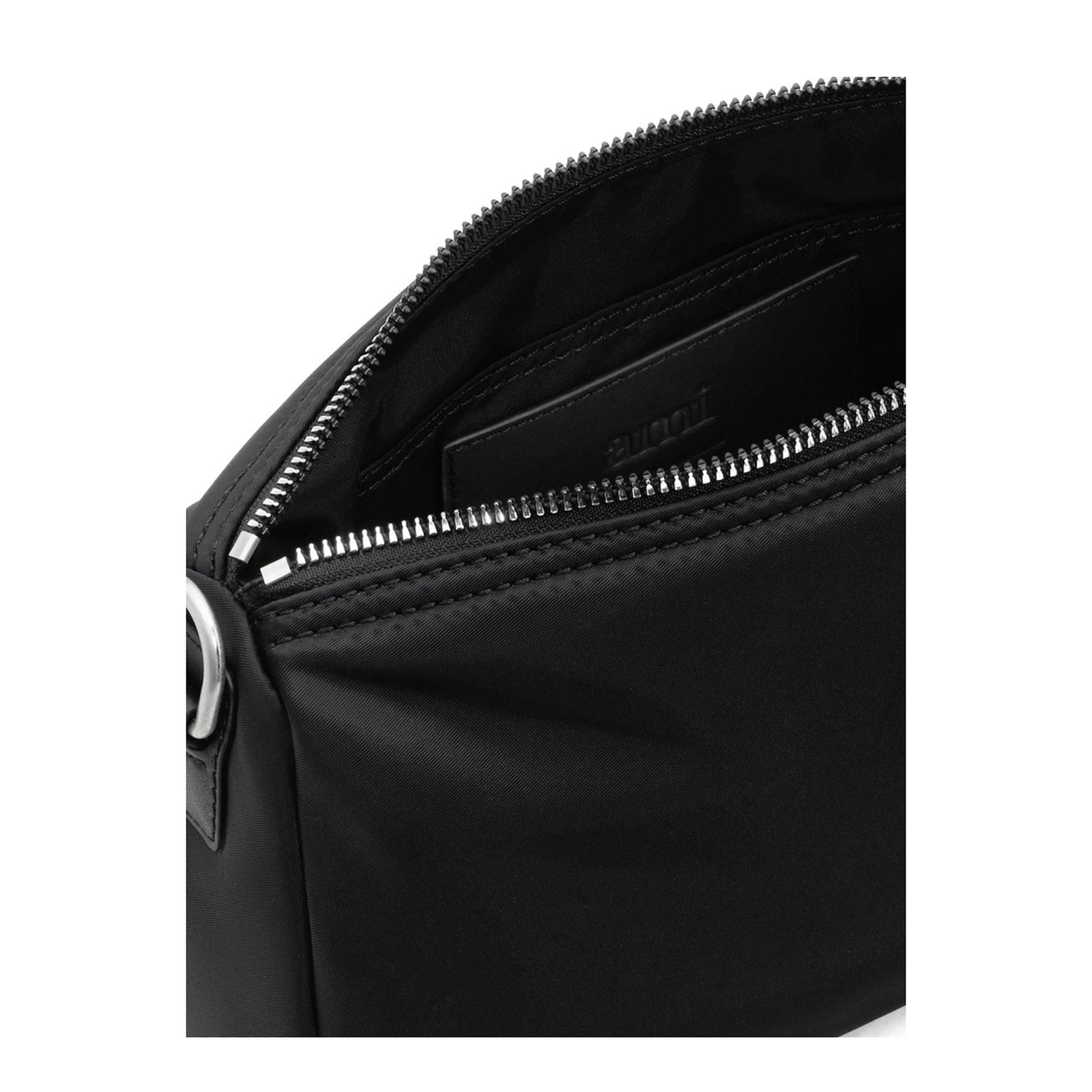 Black Nylon Marcel Bag