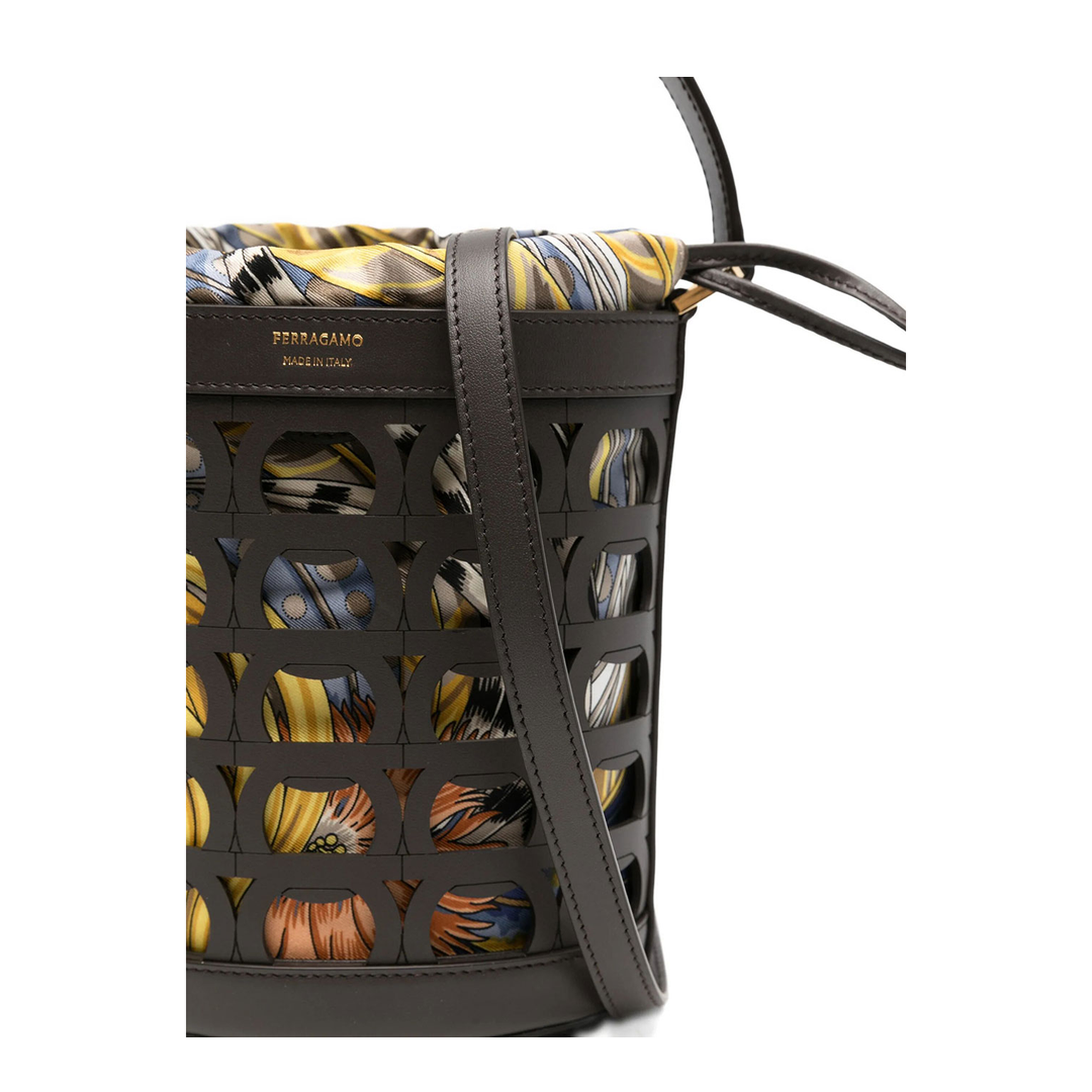 MAYFEYR - Ferragamo - Laser Xs Bucket Bag - 2209700791216TESTA