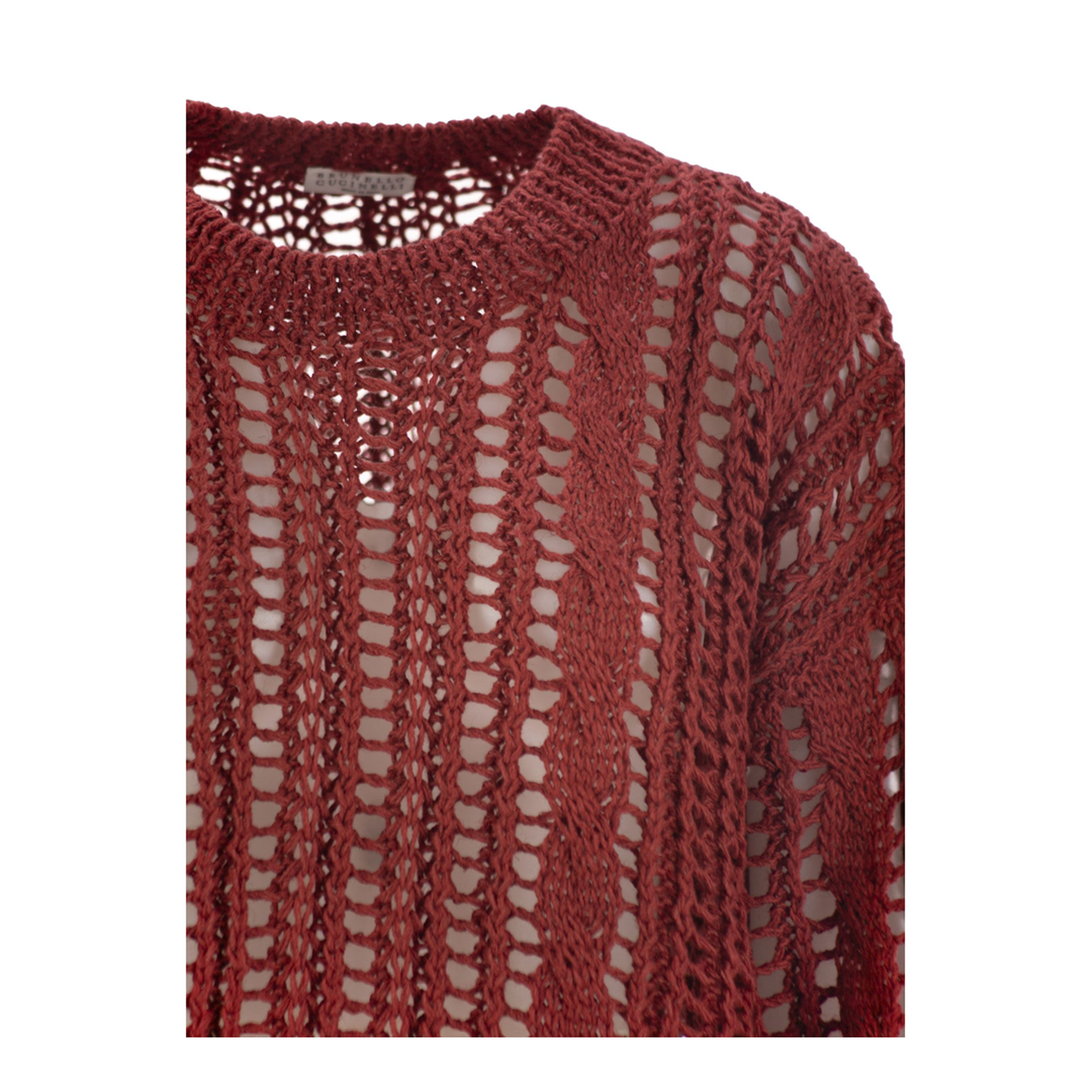 Cable & Mesh Jute and Cotton Jersey