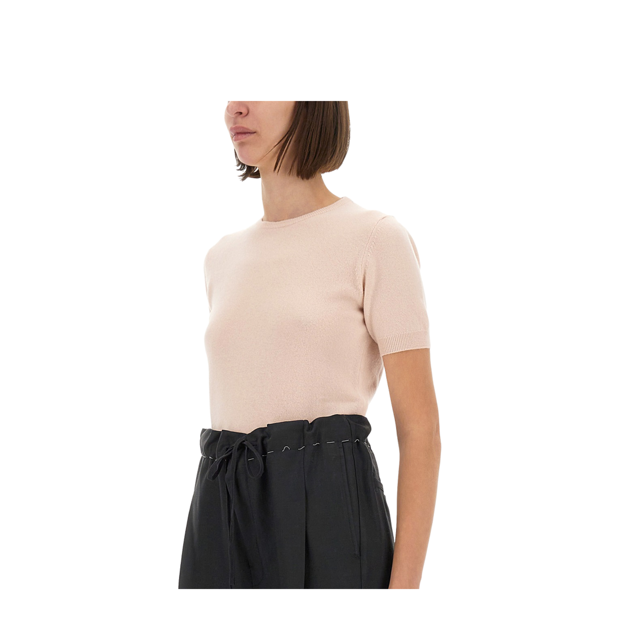 Wool Crew Neck T-Shirt