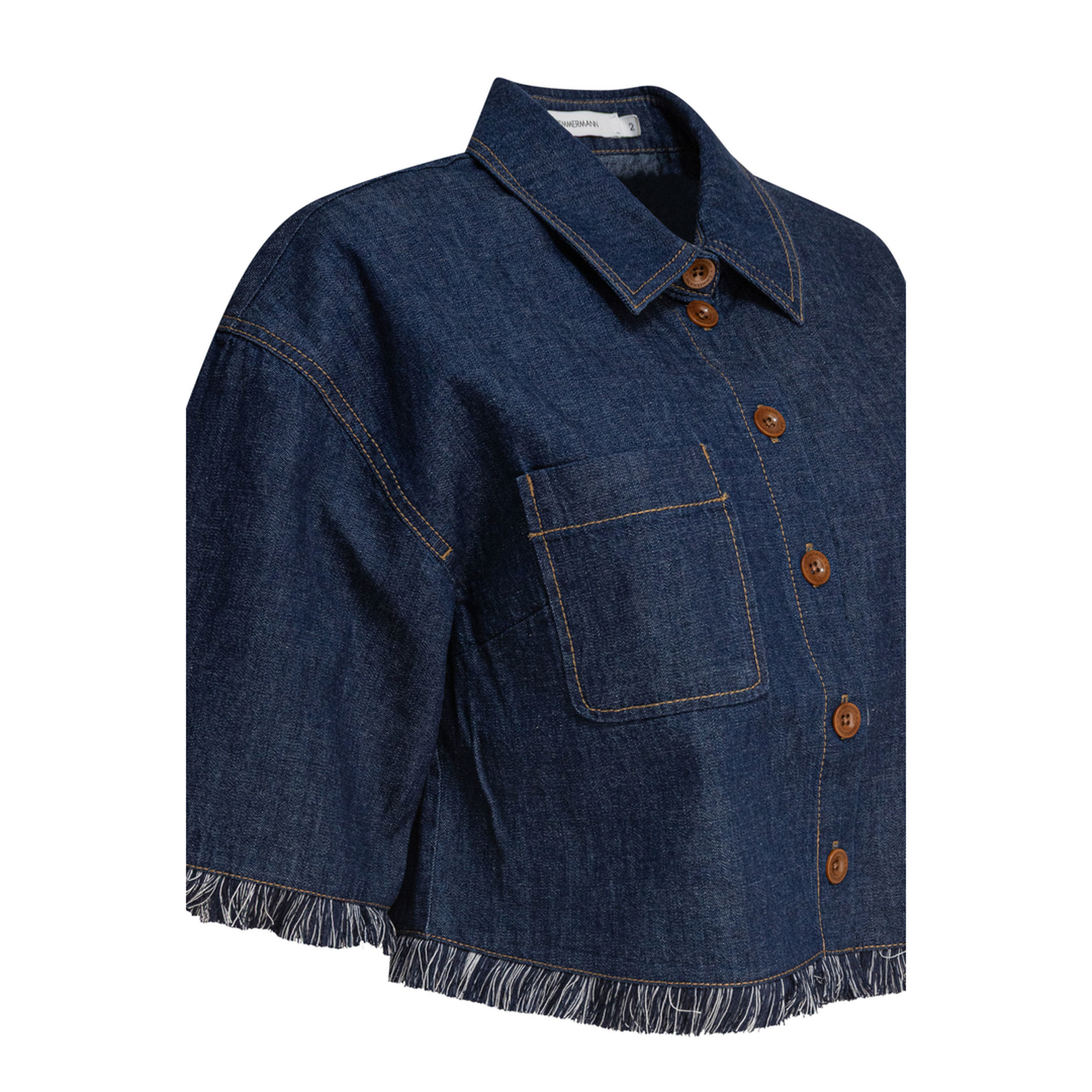 Rhiannon Fringe Denim Shirt