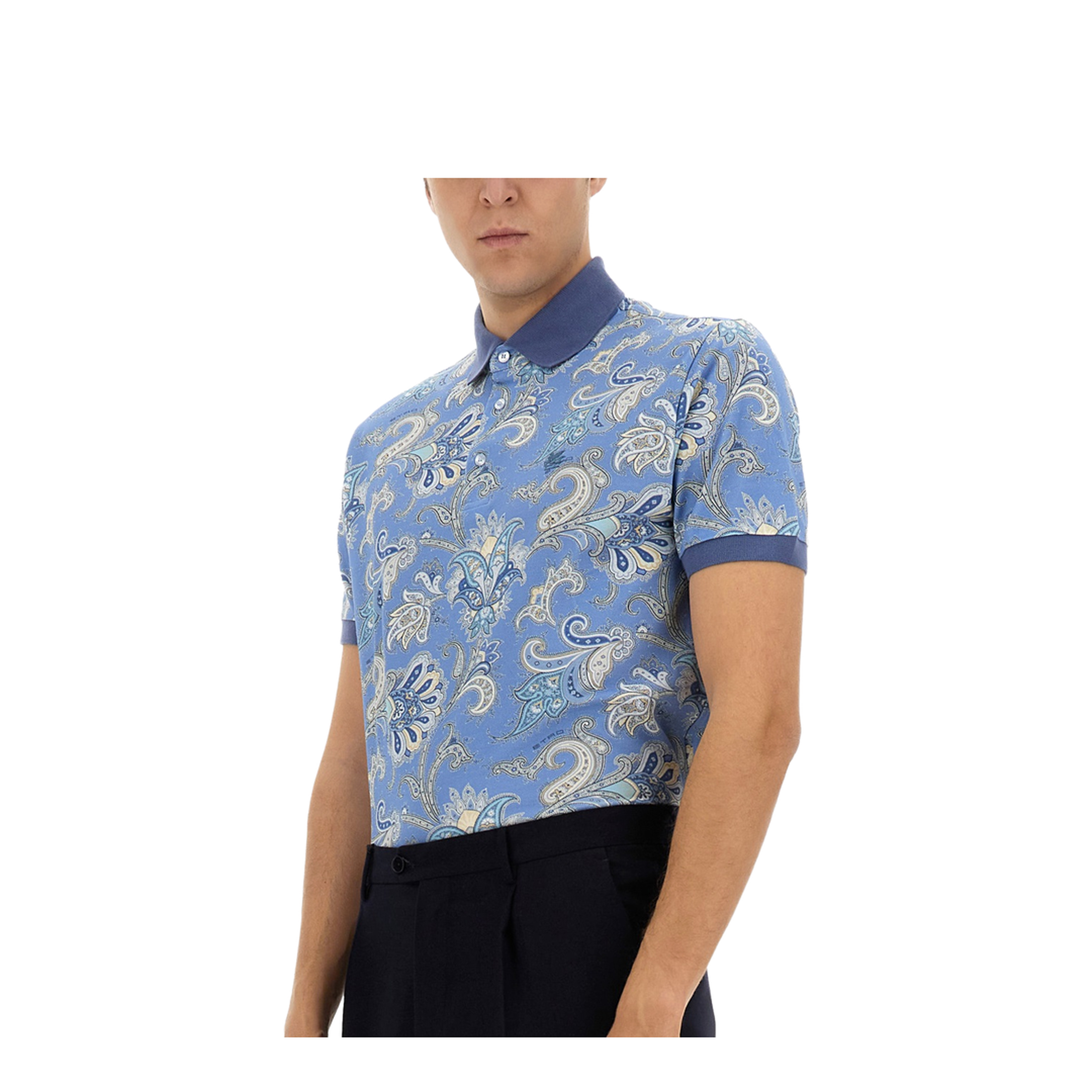 MAYFEYR - Etro - Polo Shirt With Print - MRMD0004AK570X0880