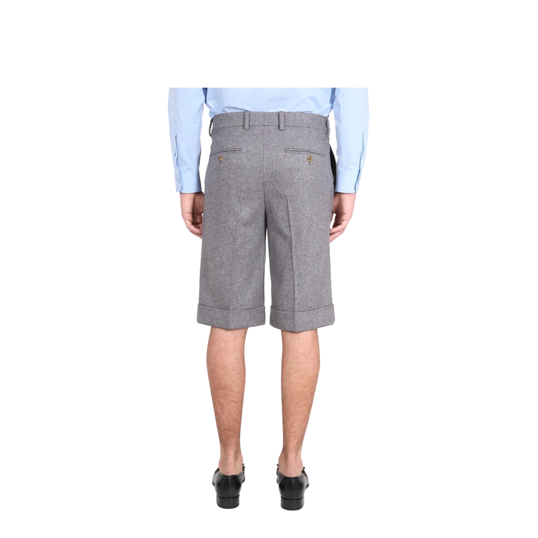 Melange Cloth Shorts