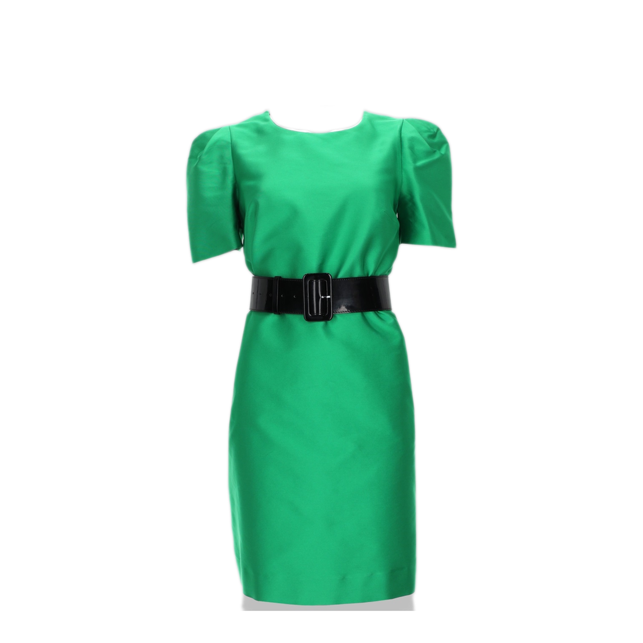 MAYFEYR - Parosh - Satin Dress With Belt - D723056PLUSH005