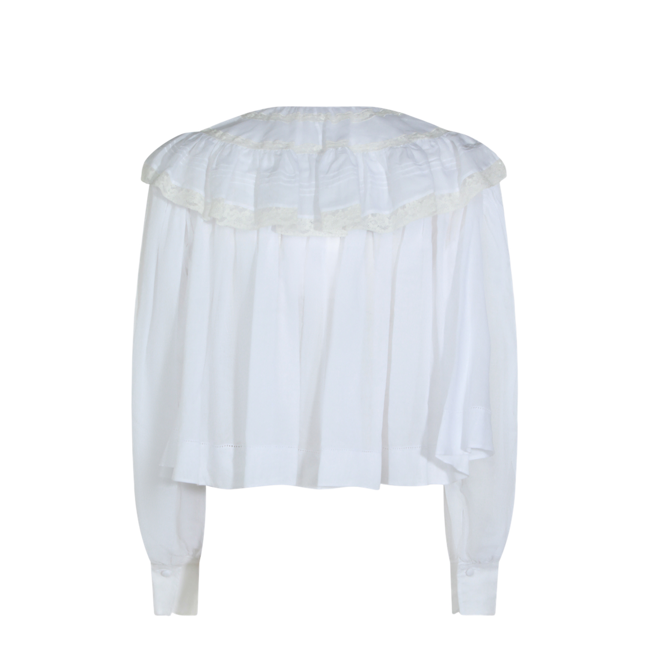 Casual Top With Ruffles