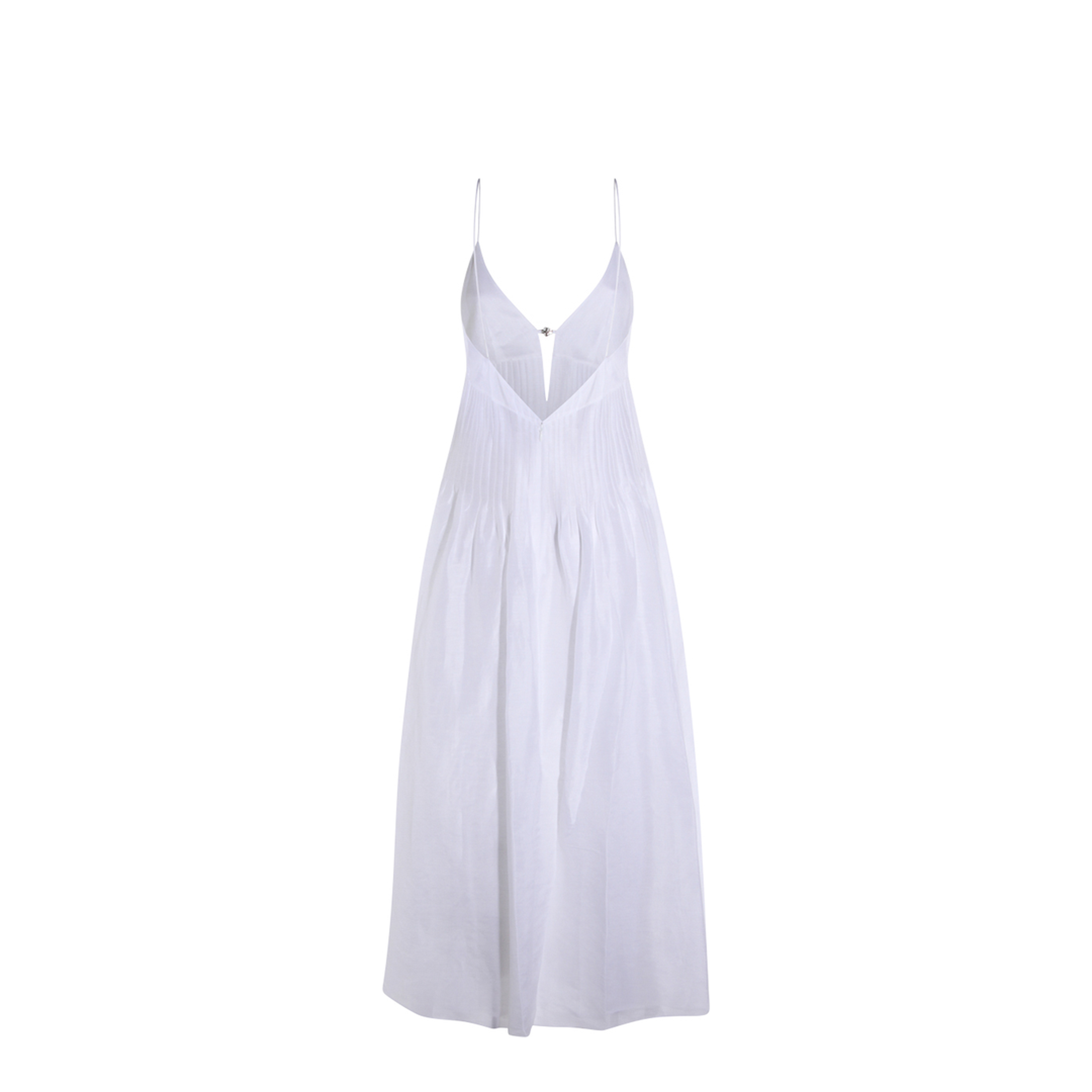 Appliqué Pleated Dress