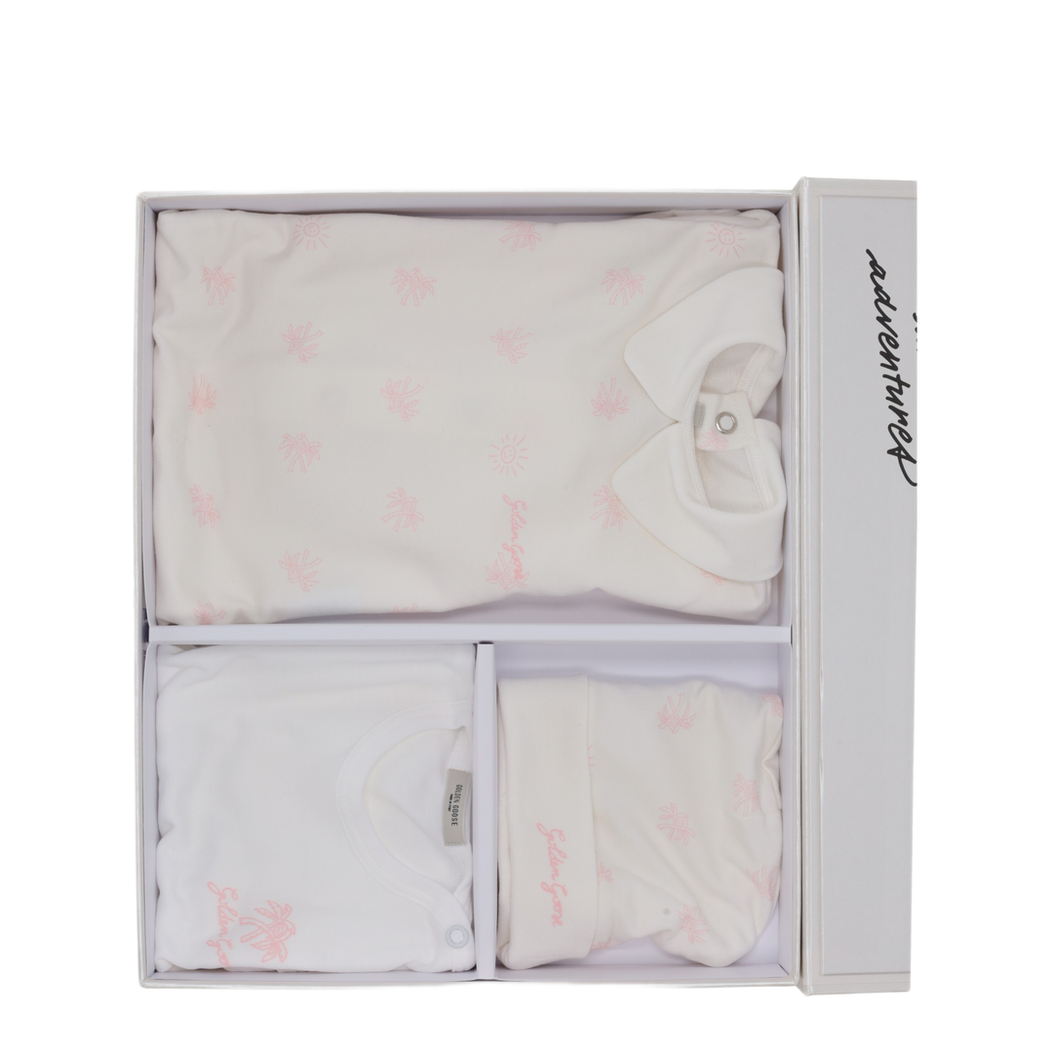 MAYFEYR - Golden Goose - Baby Gift Set Palms Ao Print - GBP02064P00197682750