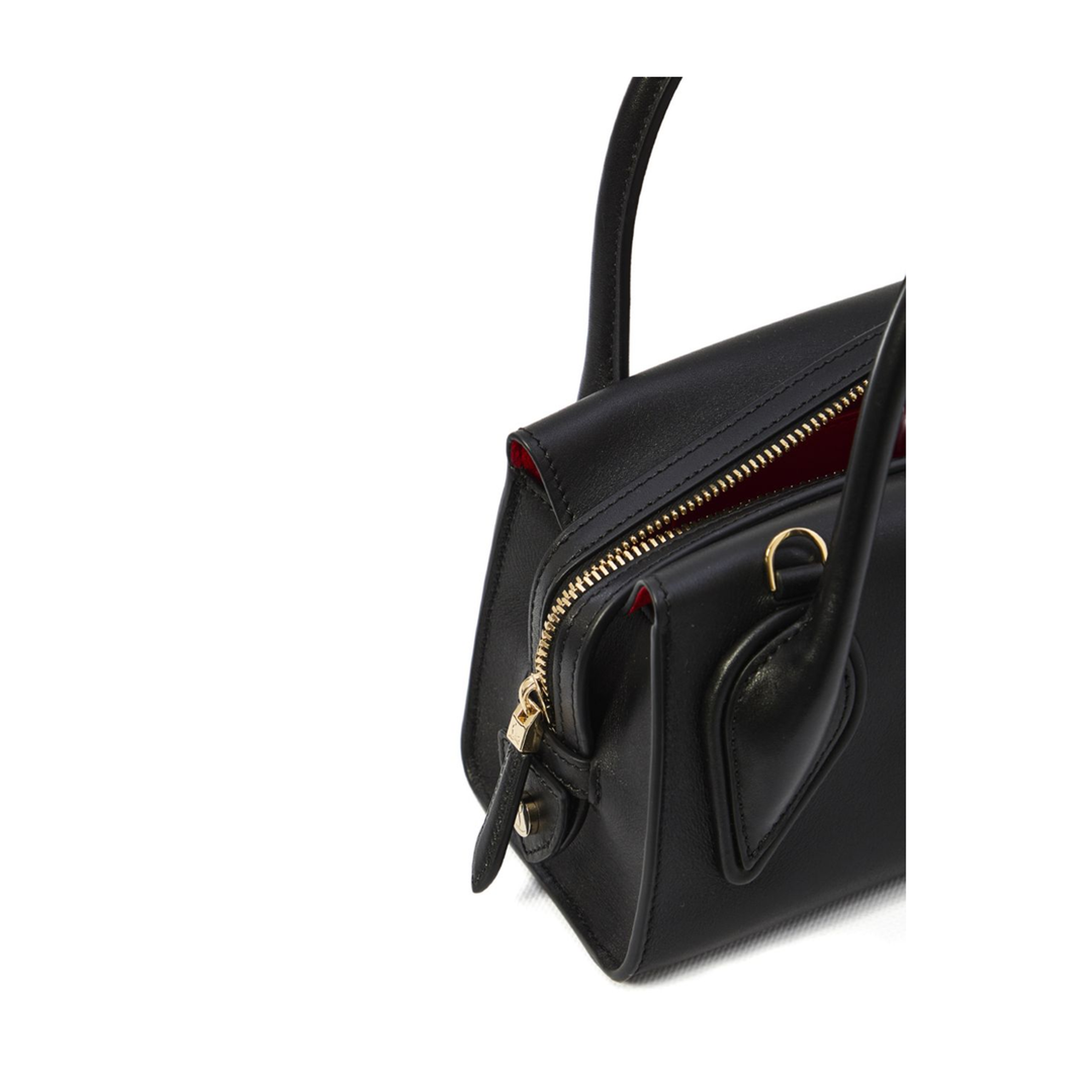 Venus Mini Calfskin Handbags - Black