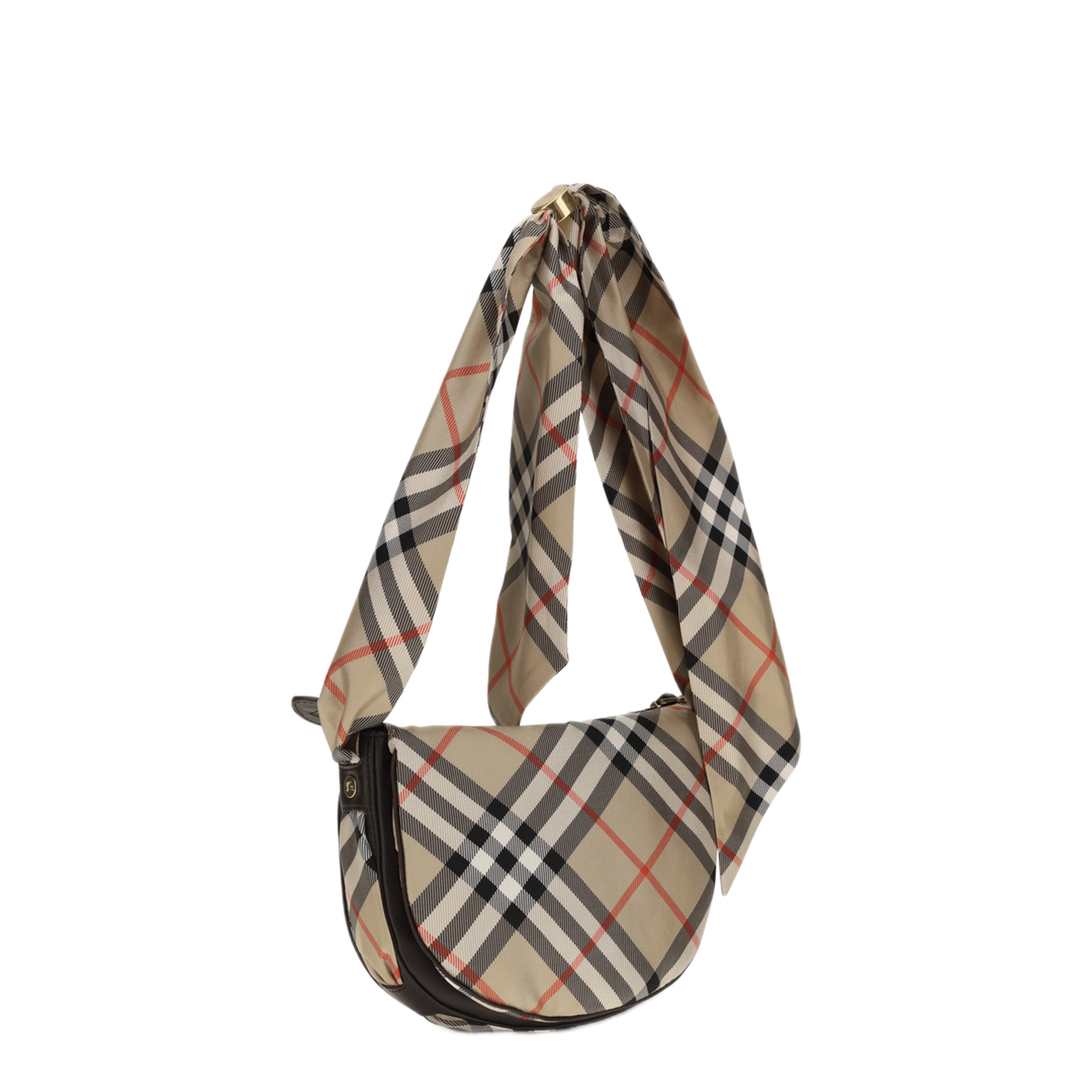 MAYFEYR - Burberry - Ribbon Silk Twill Shoulder Bag - 8128125
