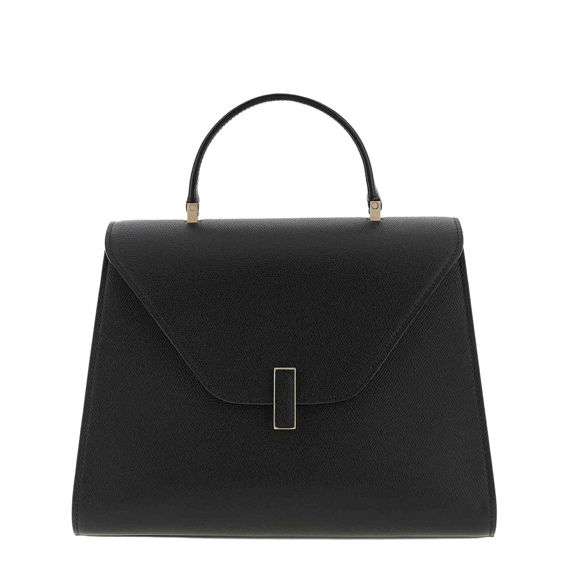 Iside Large Millepunte Calf Leather Handbag - Black