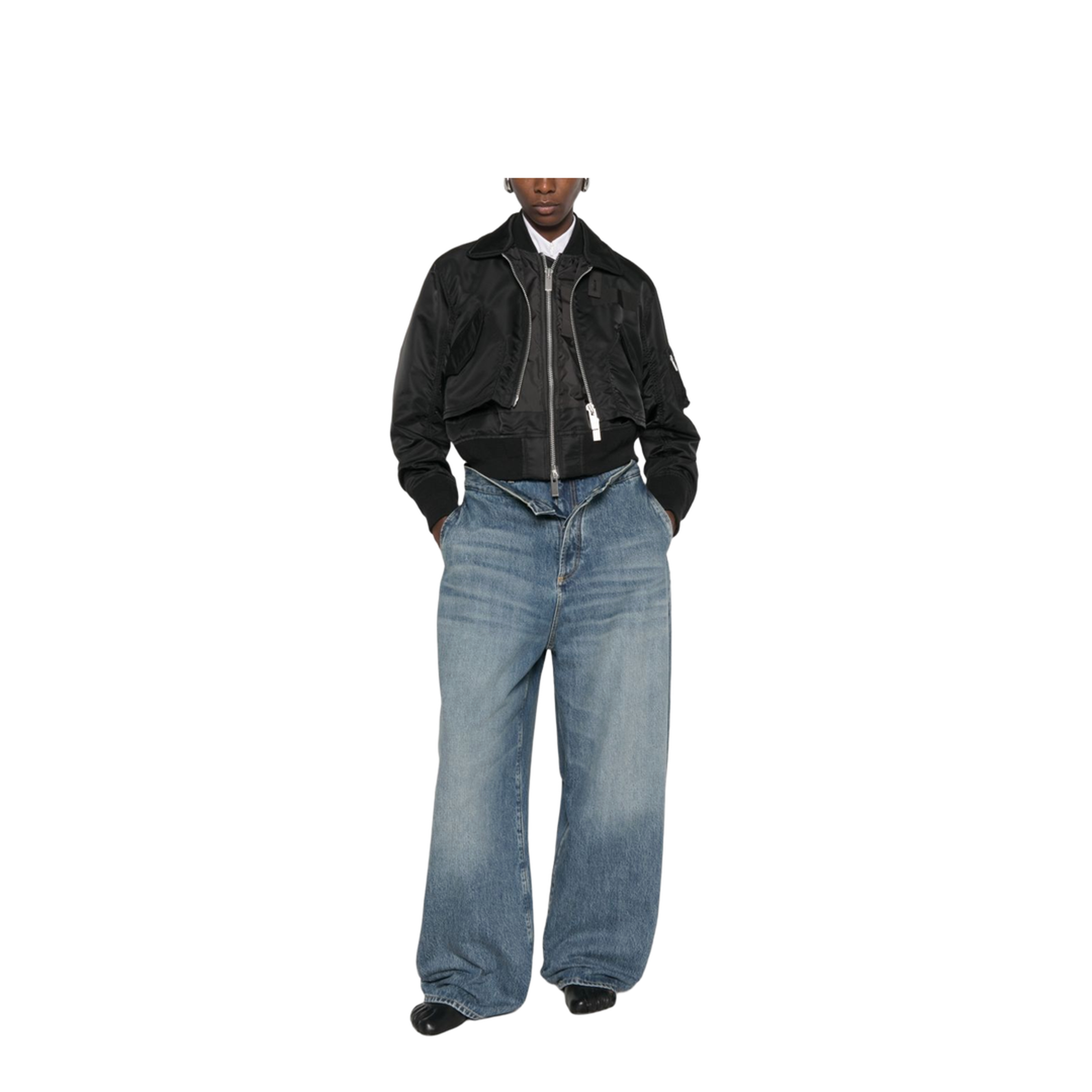 MAYFEYR - Sacai - Coats Black - 26-08582001
