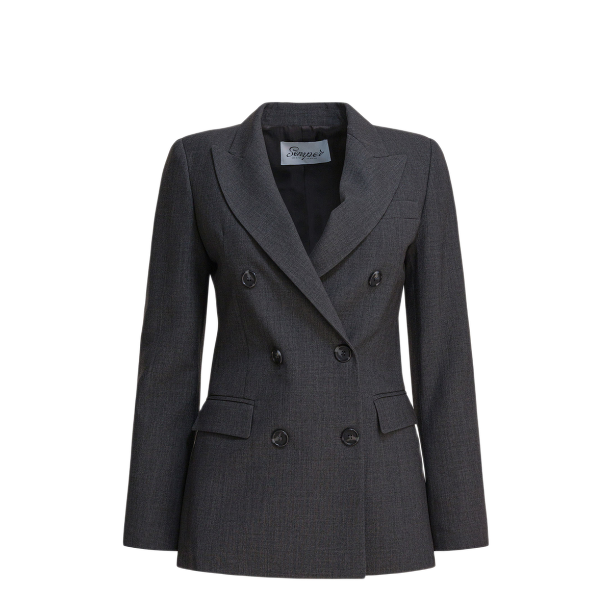 MAYFEYR - Semper - Double Breasted Blazer - 38772733R625ANTRACITE
