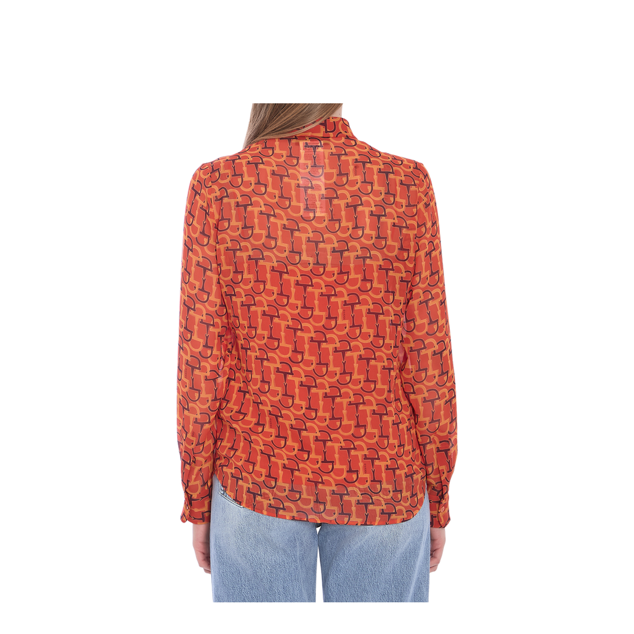 Printed Silk Blouse