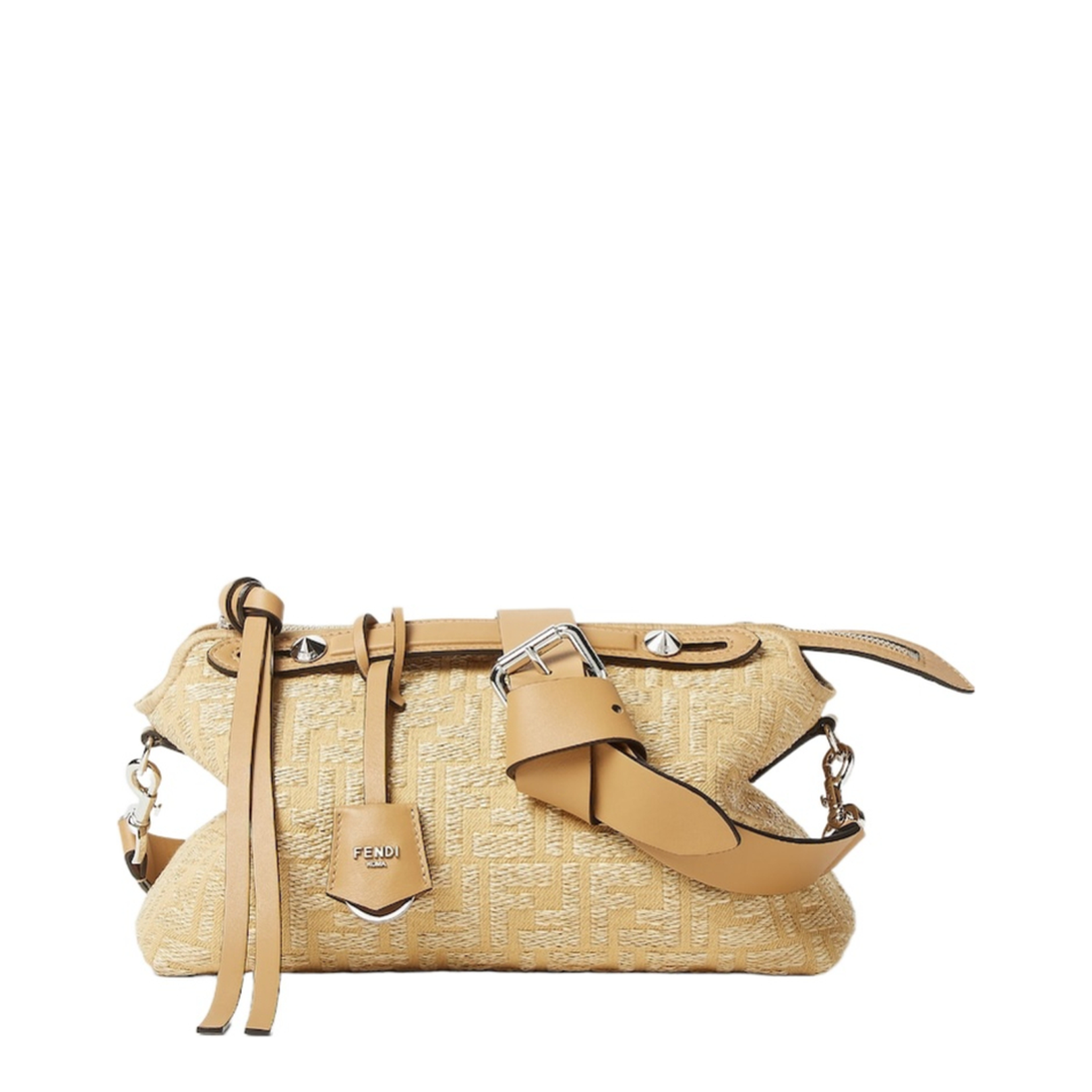 By The Way Medium Canvas Satchel - Beige