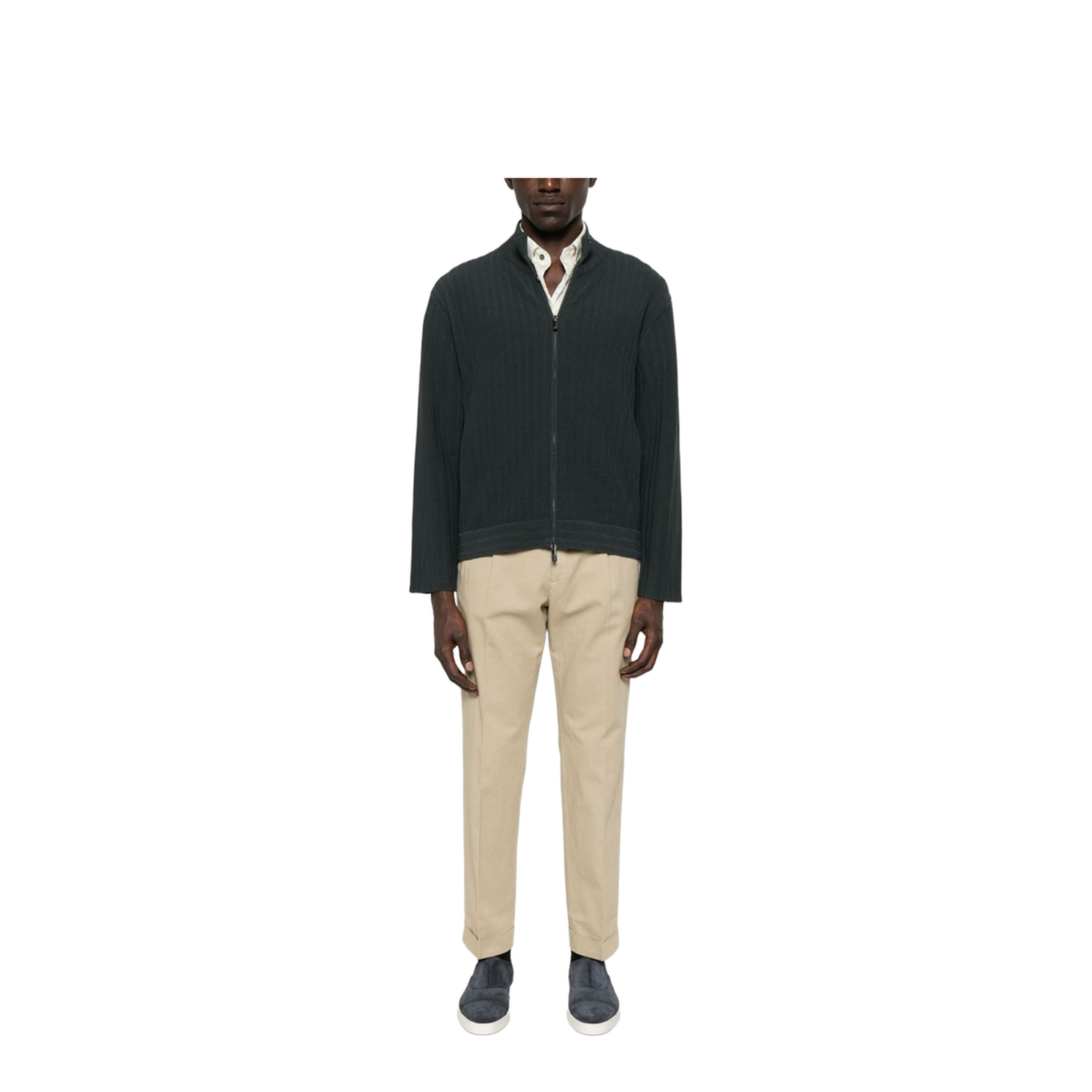 Zipped Cardigan
