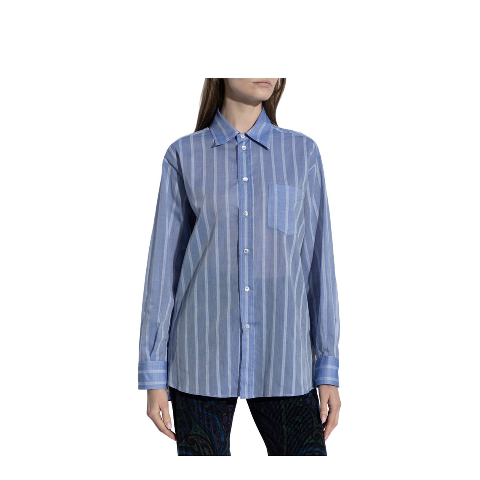 Shirt Made From Combined Materials