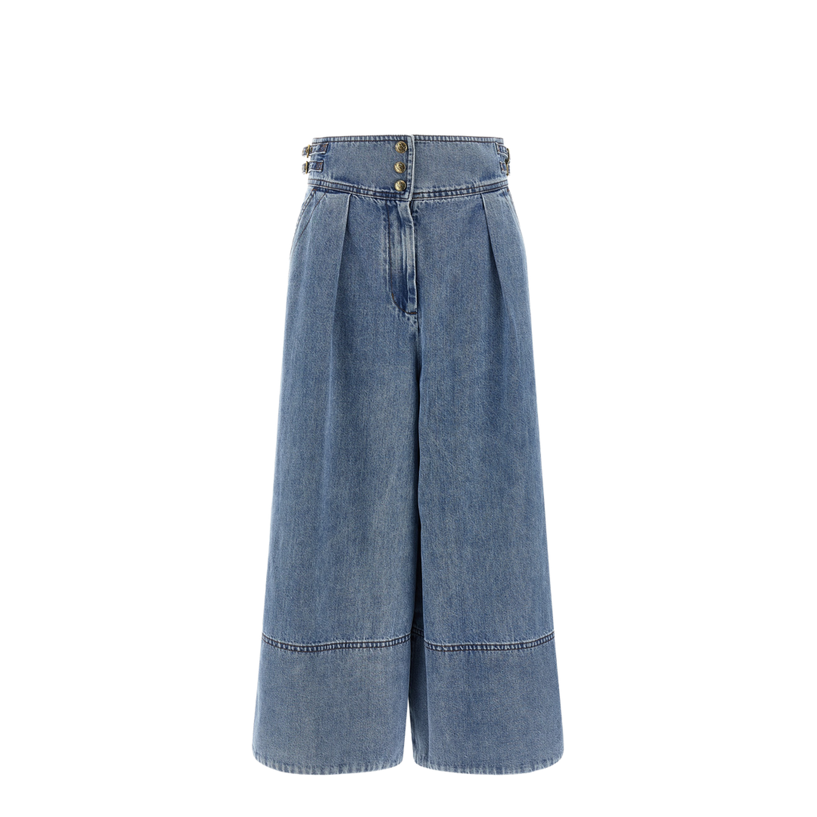 Denim Culotte Jeans