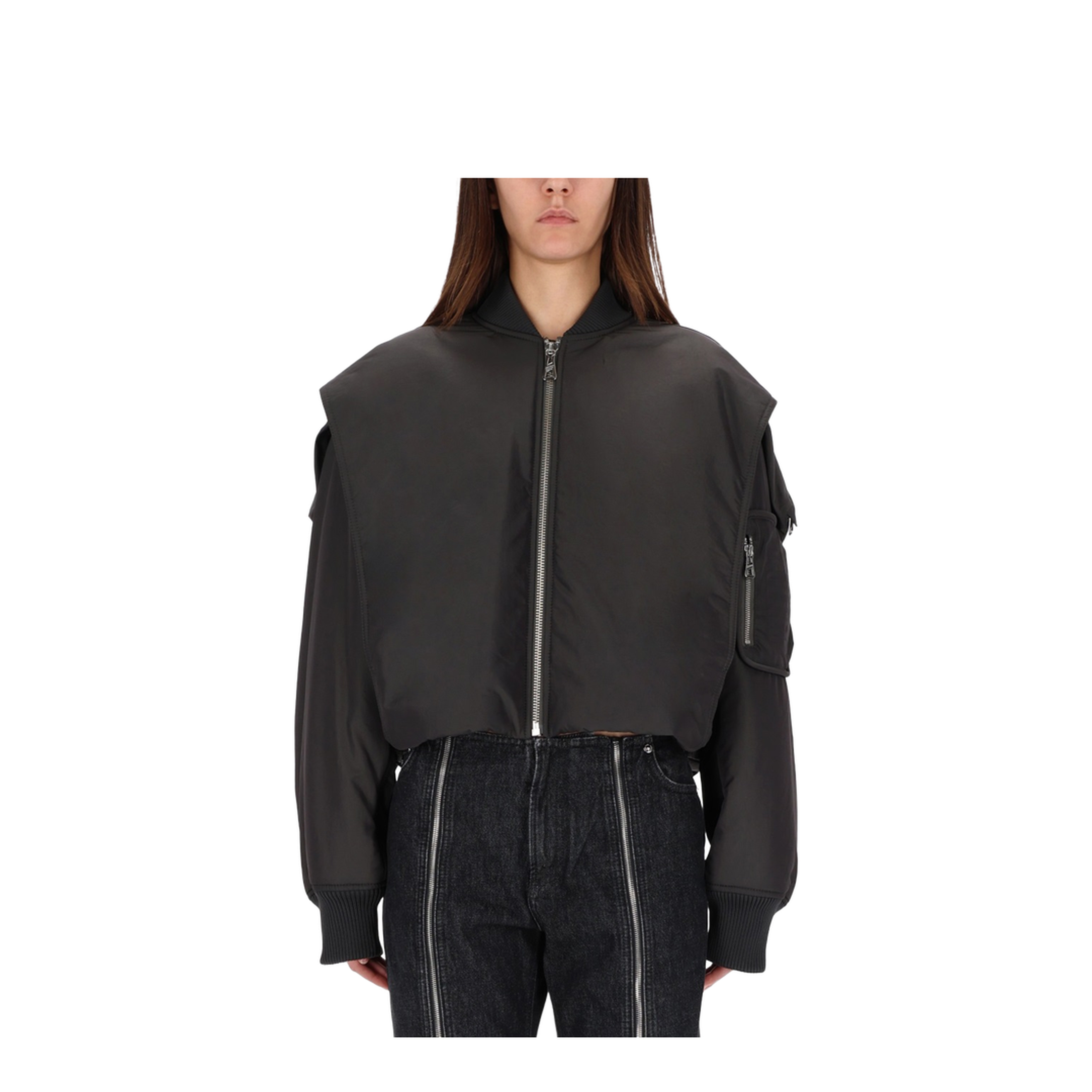 Hooded Bomber Jacket