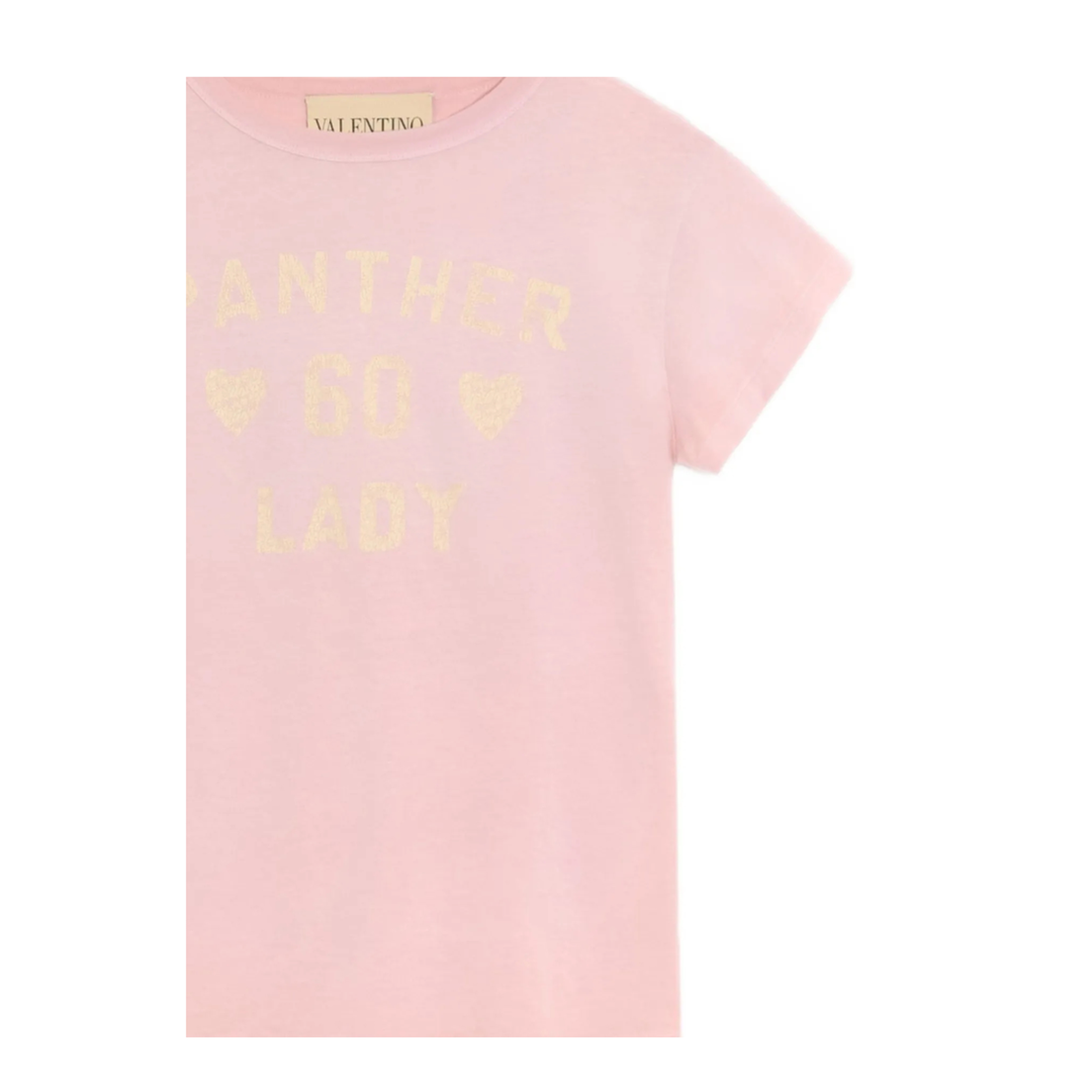 Printed Cotton T-Shirt Pink