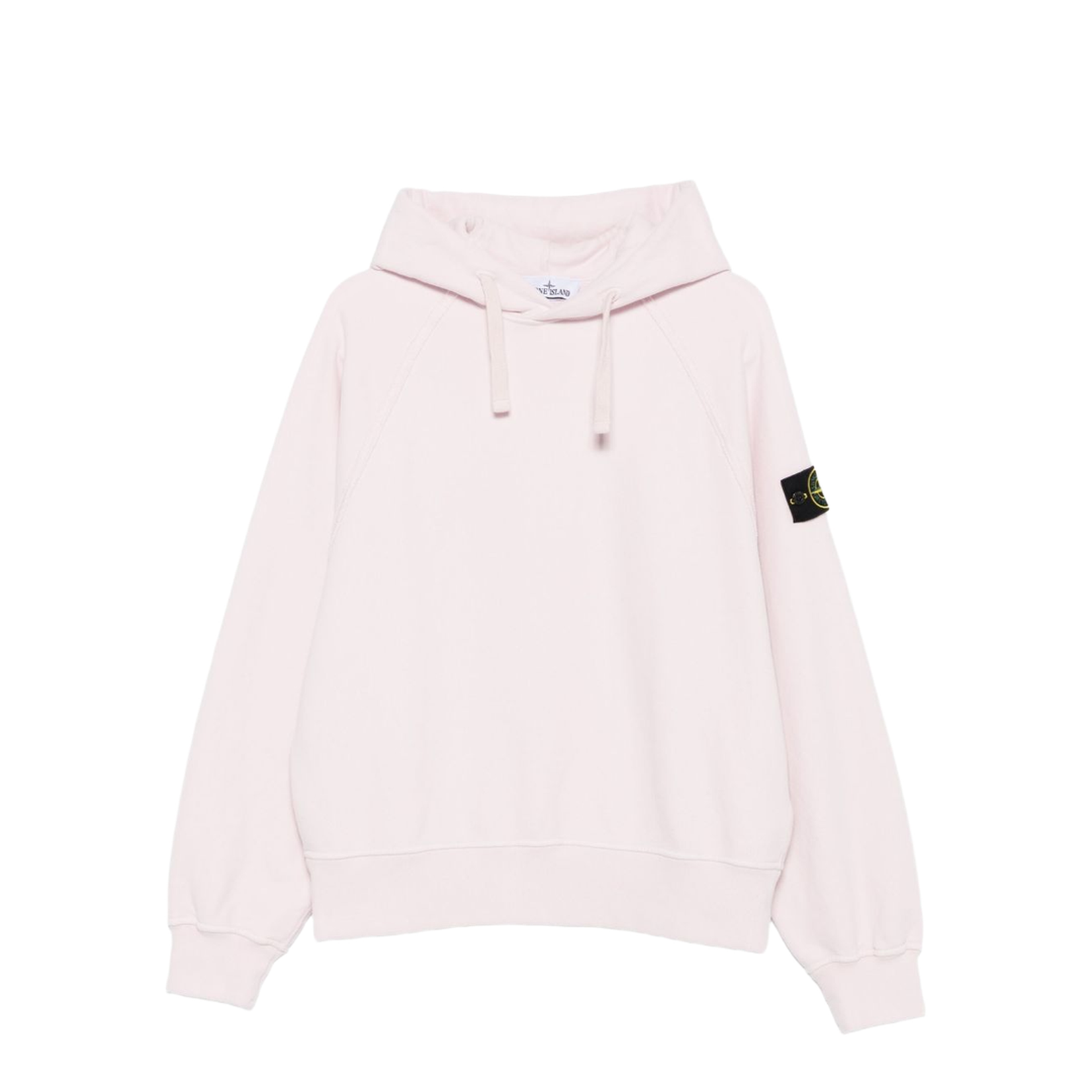 Hooded Sweatshirt in Brushed Organic Cotton Fleece