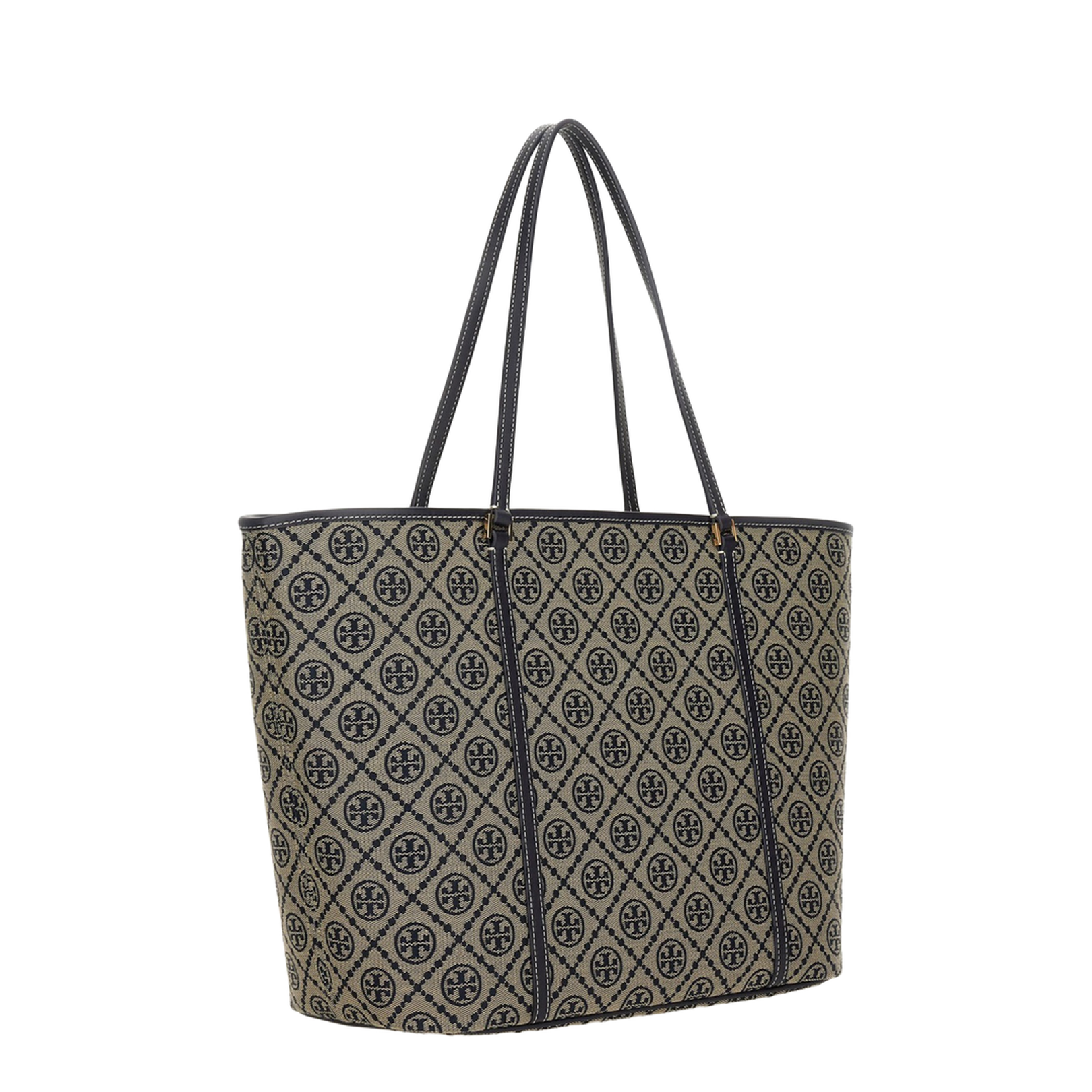 T Monogram Zip Tote Bag