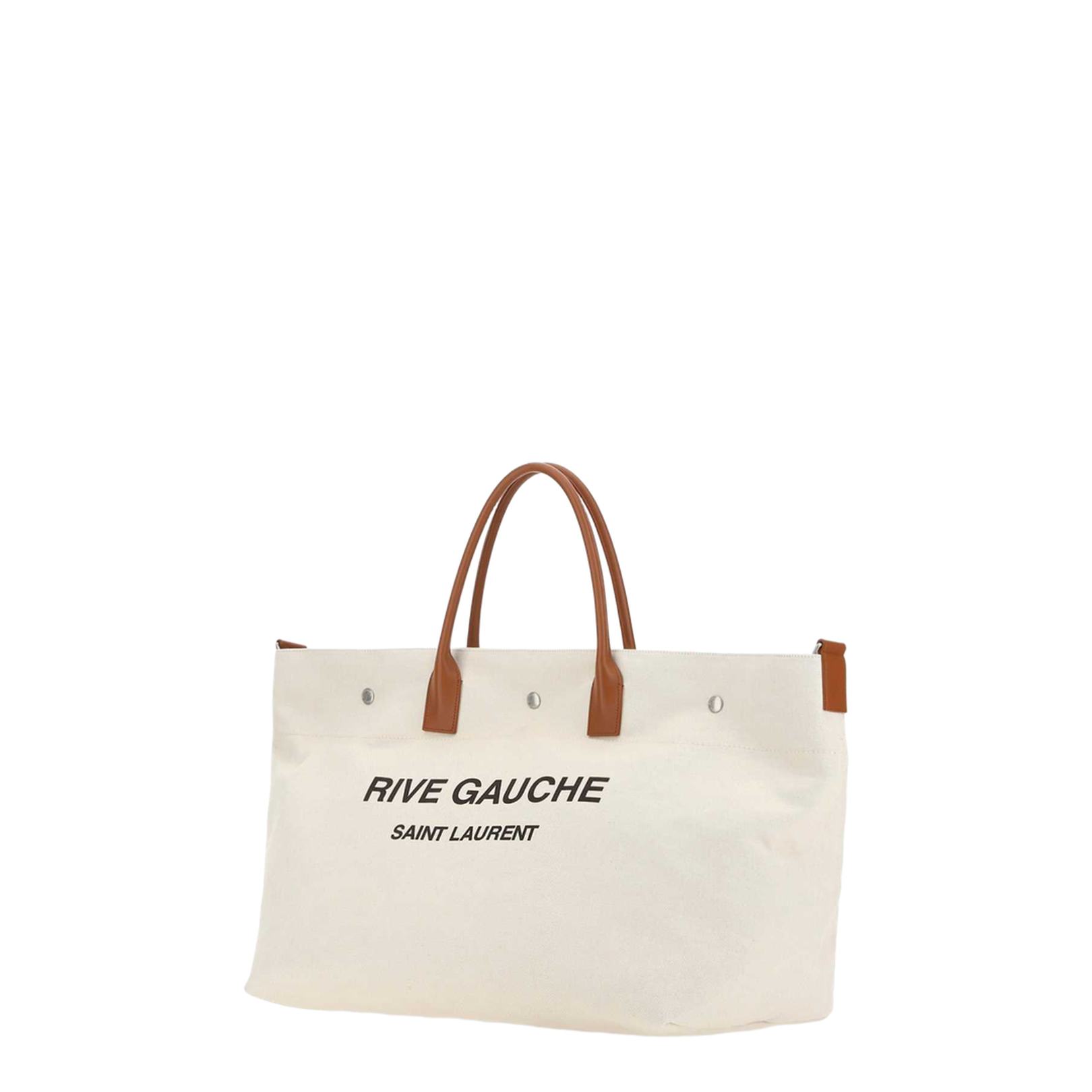 Beige Rive Gauche Maxi Shopping Bag