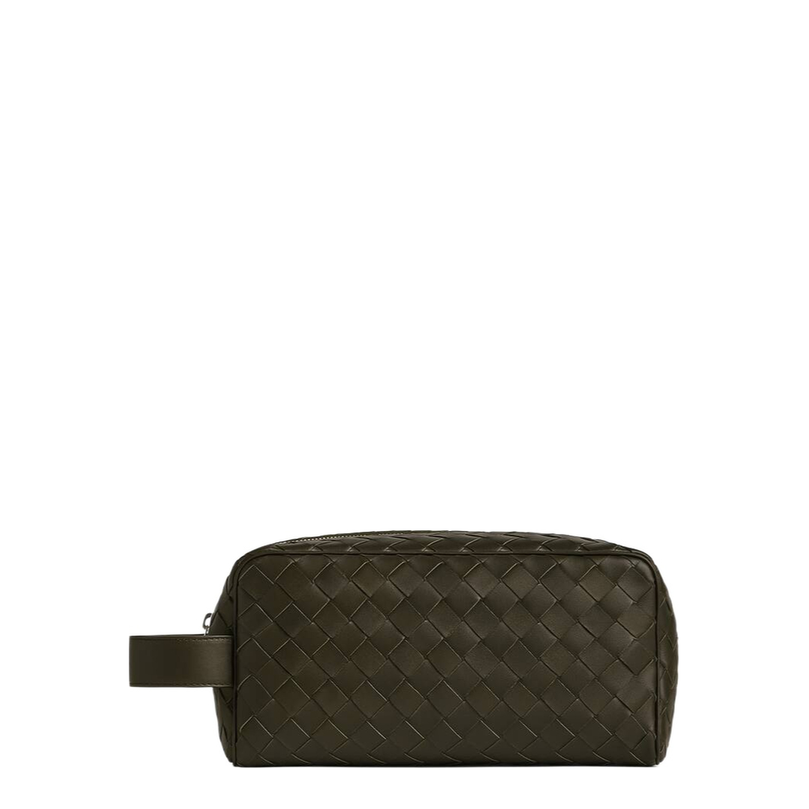 Intrecciato Leather Toiletry Bag