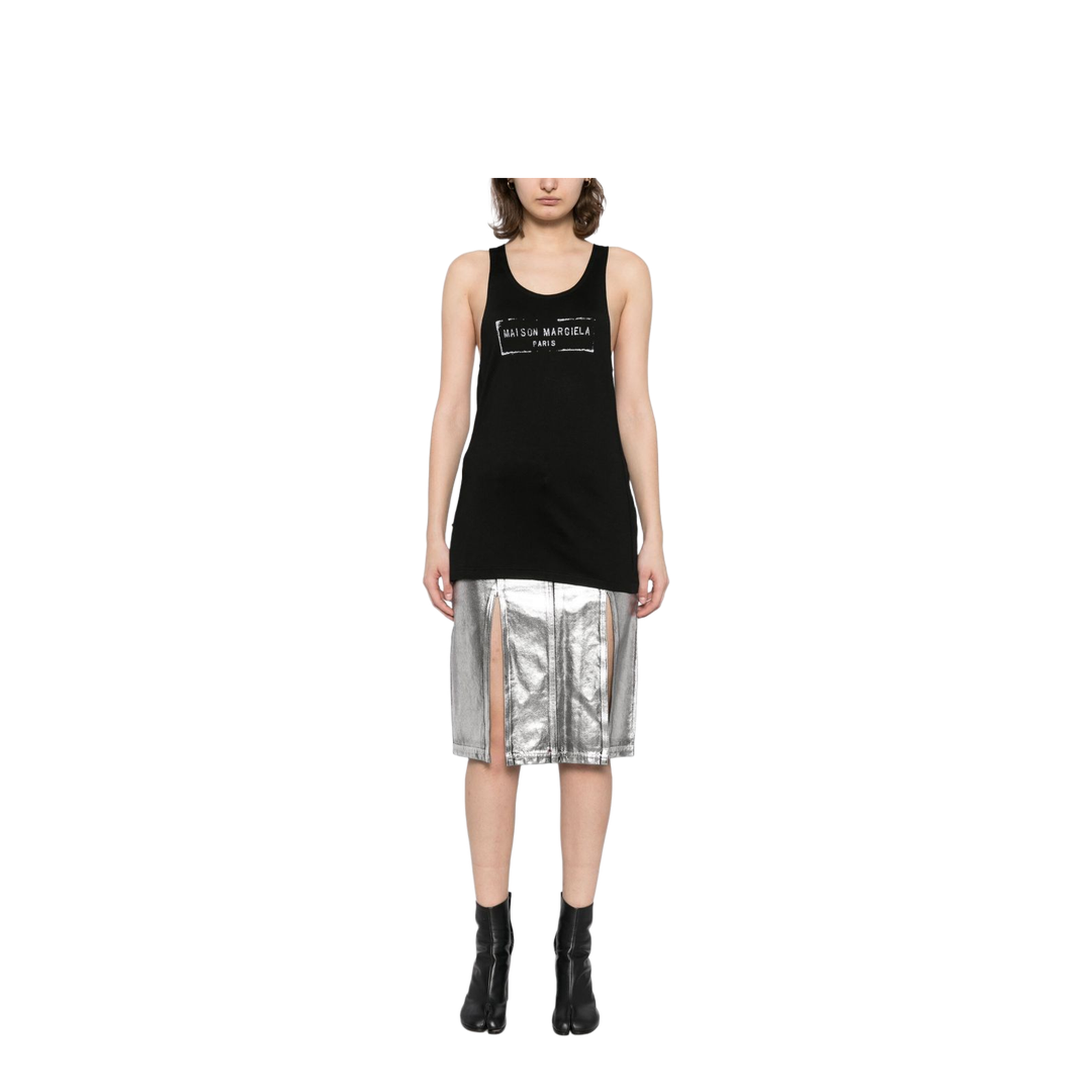 Logo Print Tank Top