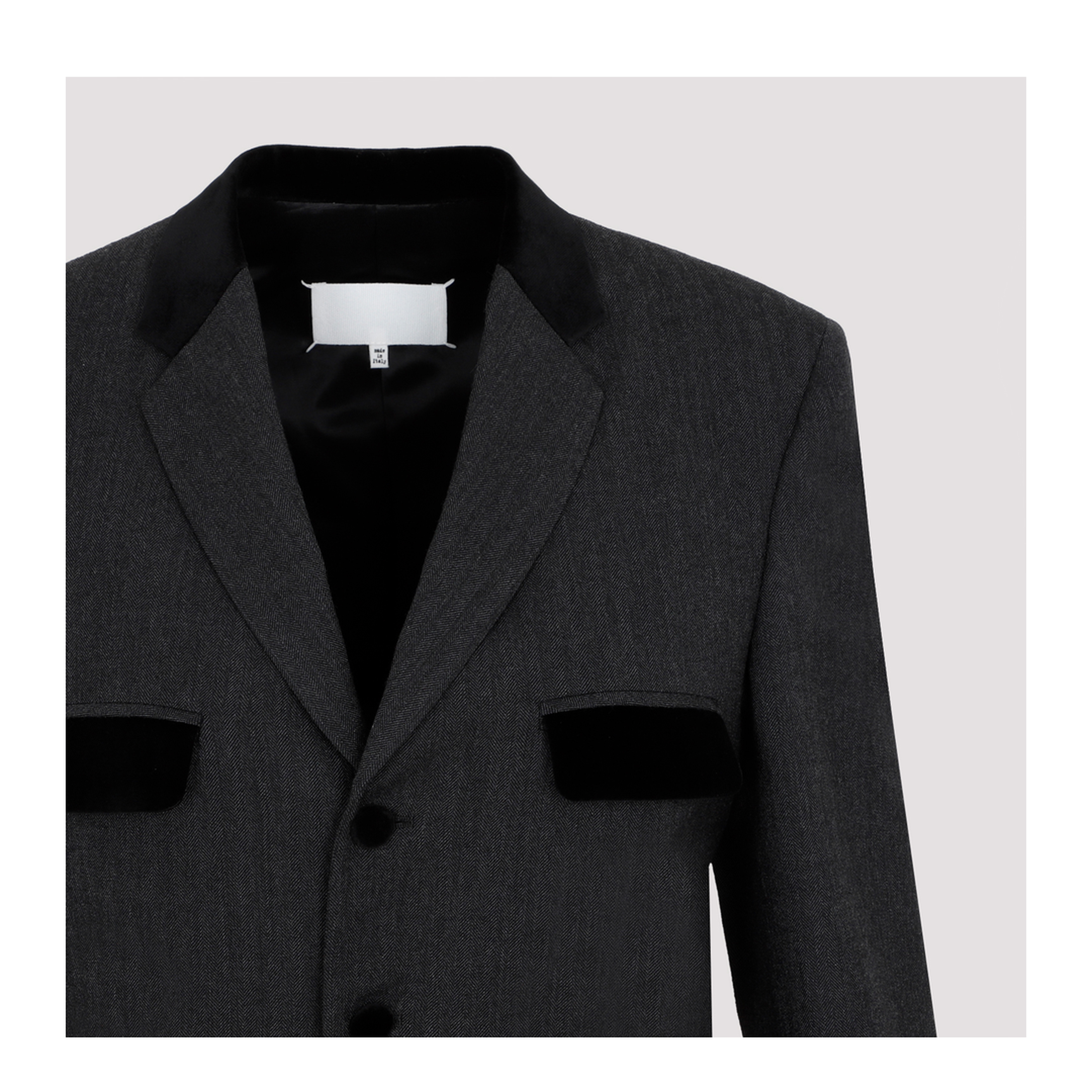 MAYFEYR - Maison Margiela - Charcoal Gray Wool Long Jacket - S67BN0038S53234855M