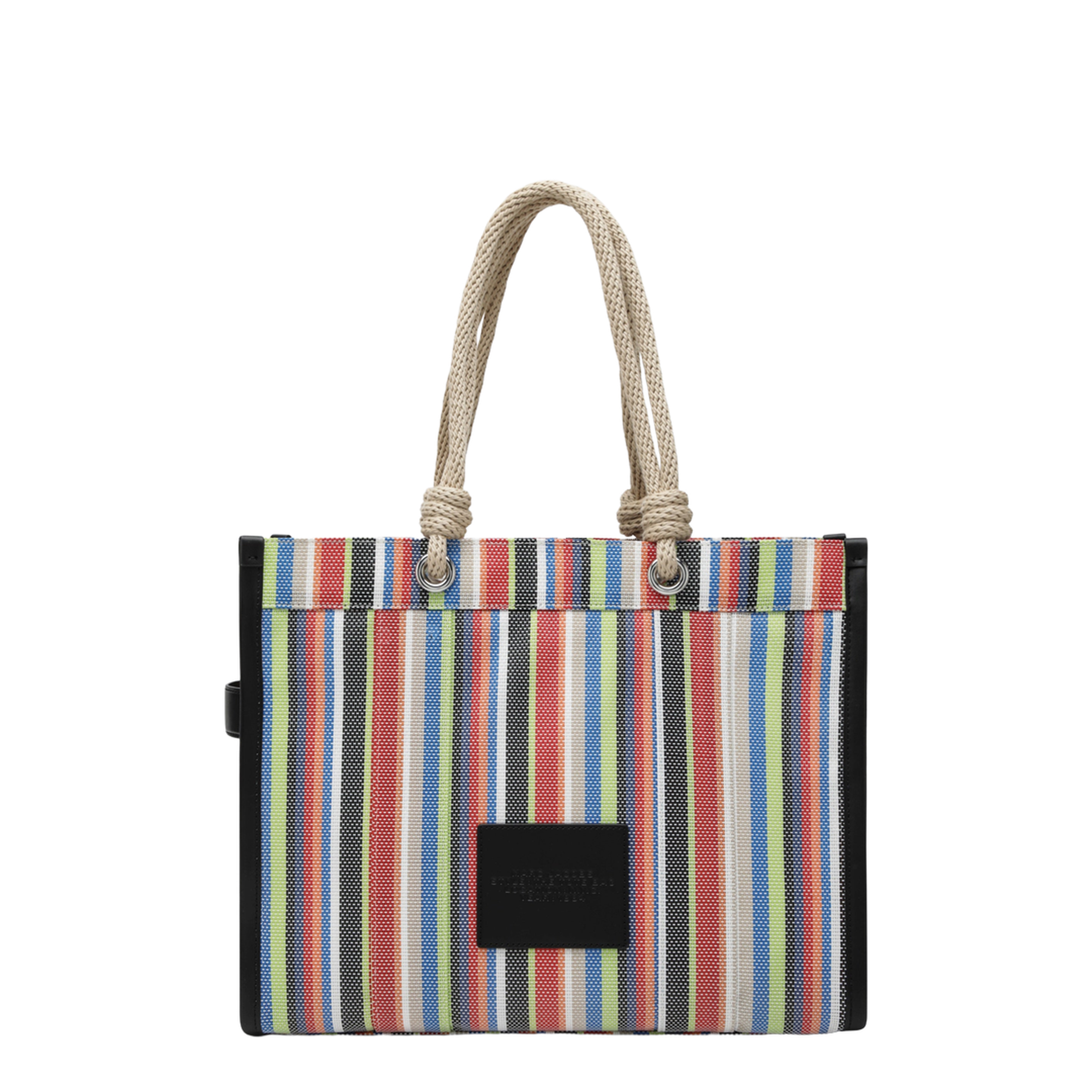 MAYFEYR - Marc Jacobs - Large Rainbow-Striped Mesh Tote Bag - 2S6HTT022H02PVC630