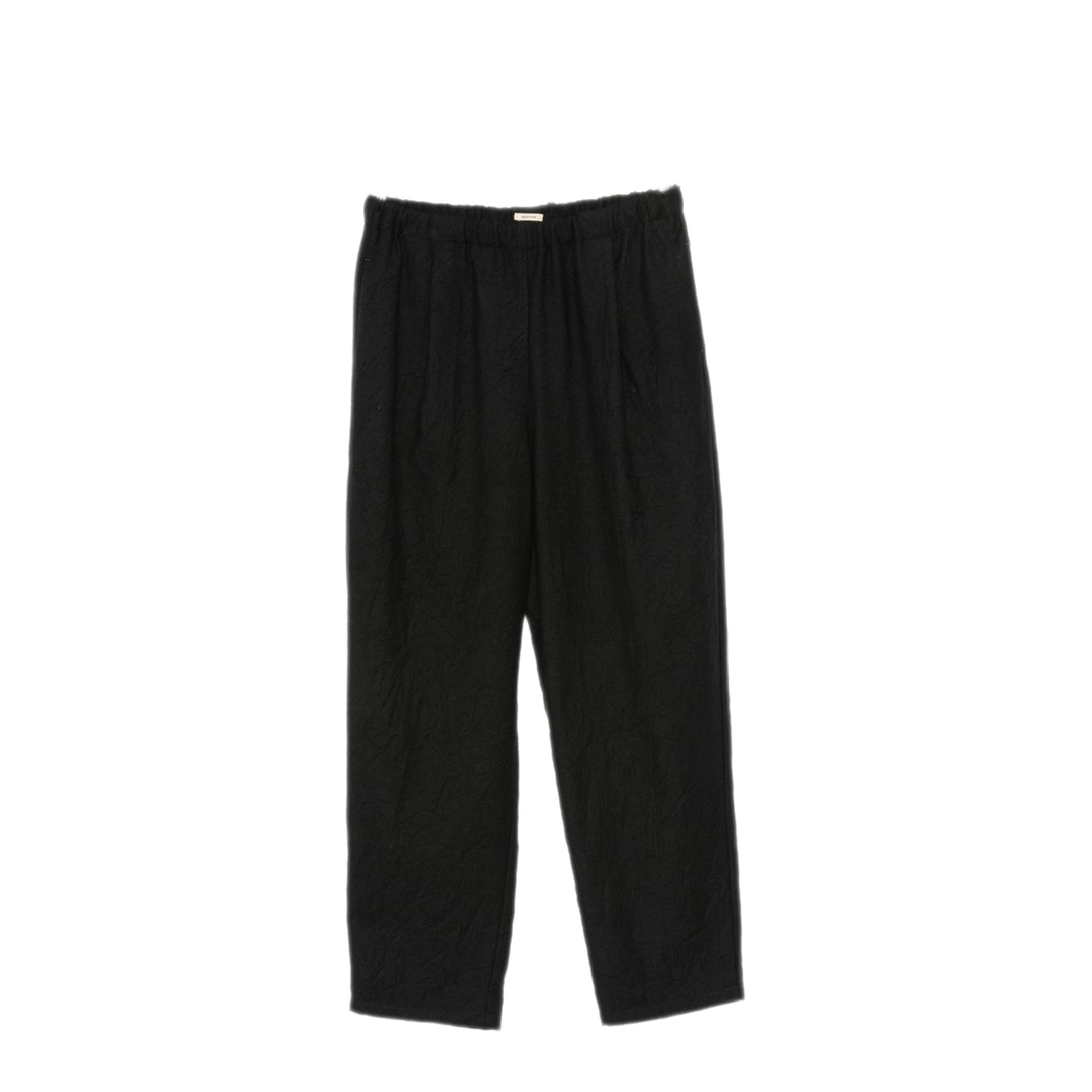 MAYFEYR - Apuntob - Black Virgin Wool Trousers - P1002TS990NERO