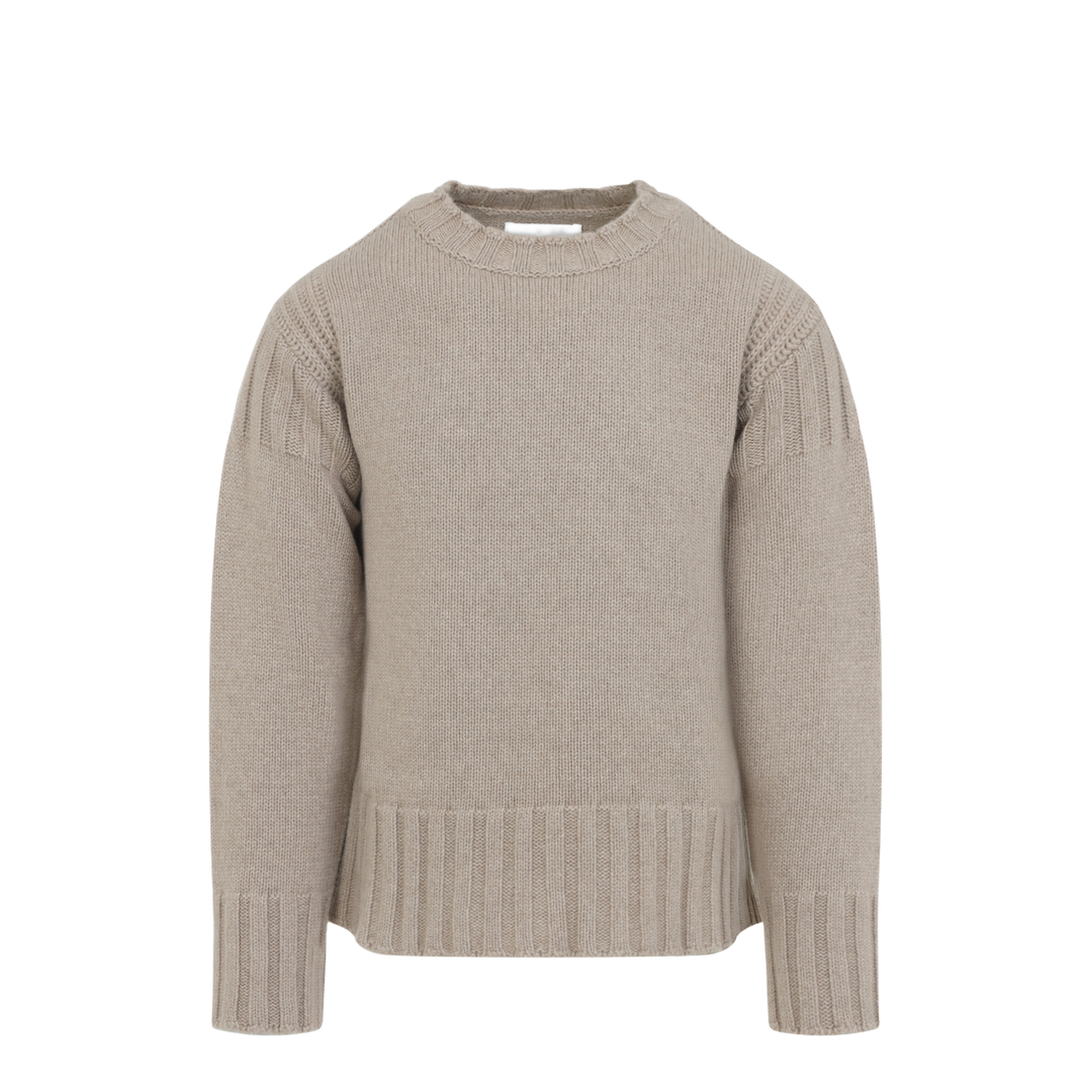 Beige Cashmere Sweater