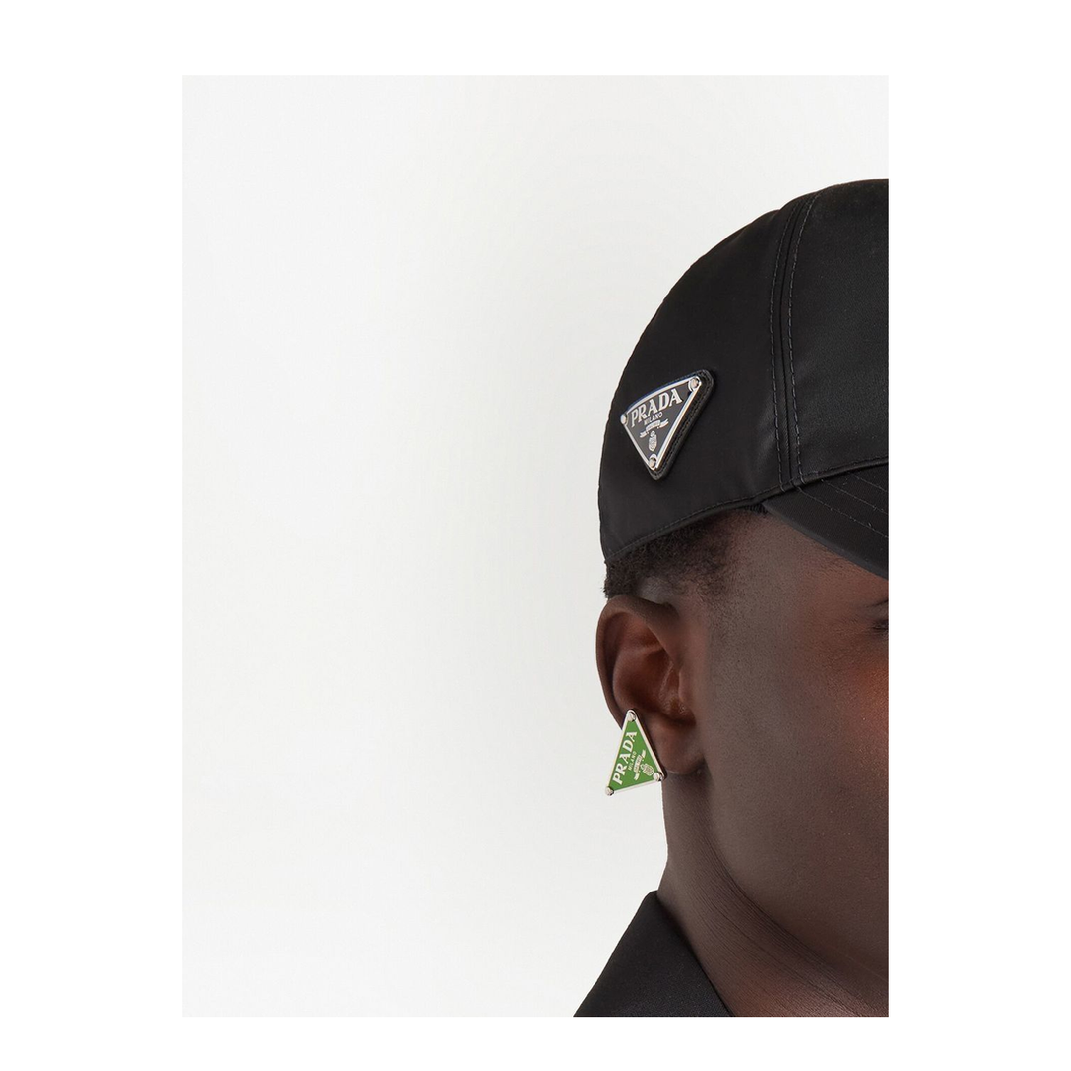 Black Nylon Baseball Cap