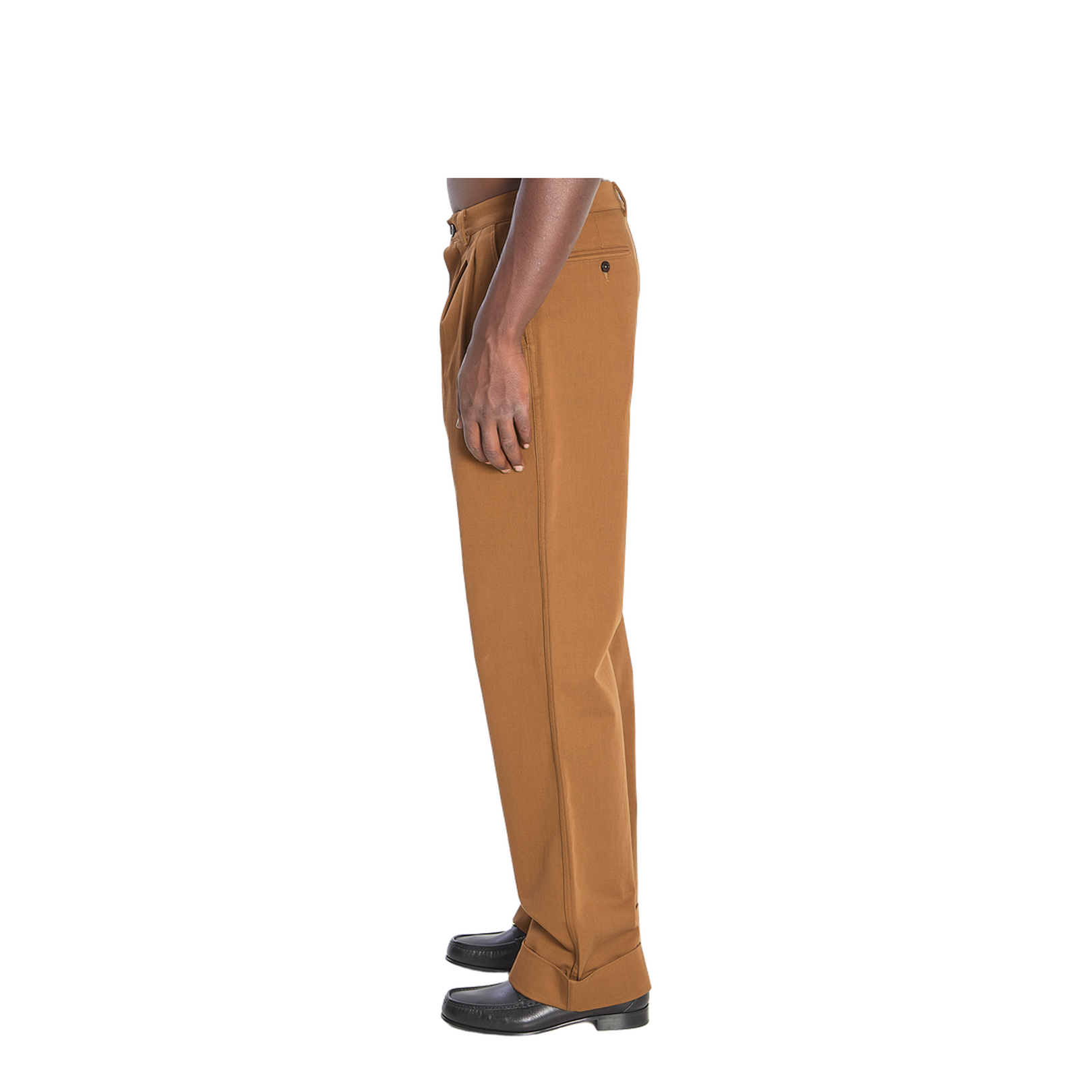 Cotton Gabardine Trousers