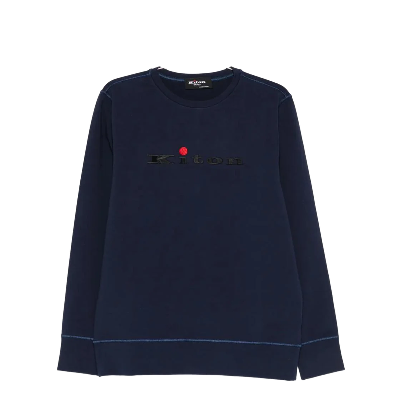 Sweatshirt With Embroidered Logo