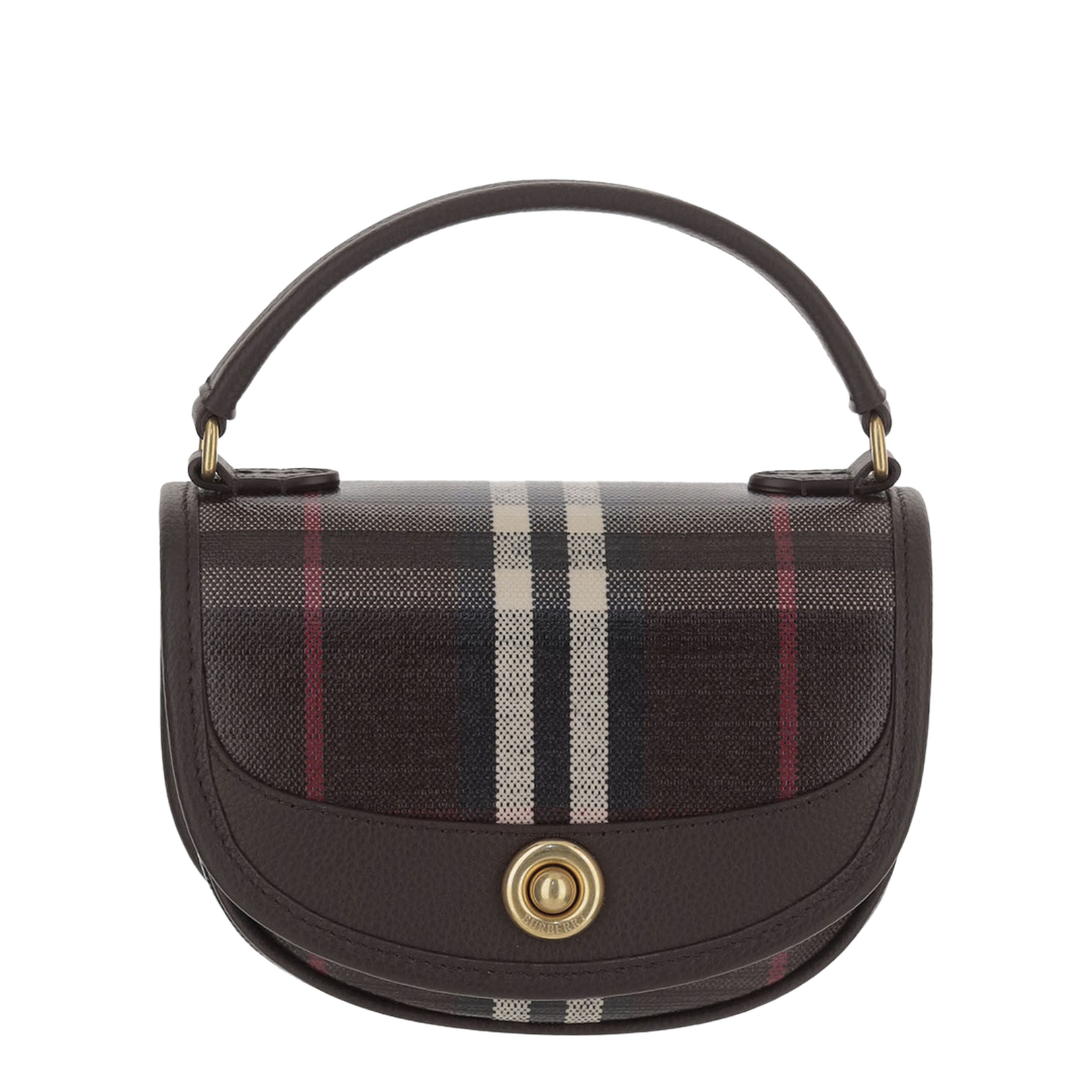 Highlands Mini Canvas Handbags - Mahogany Red