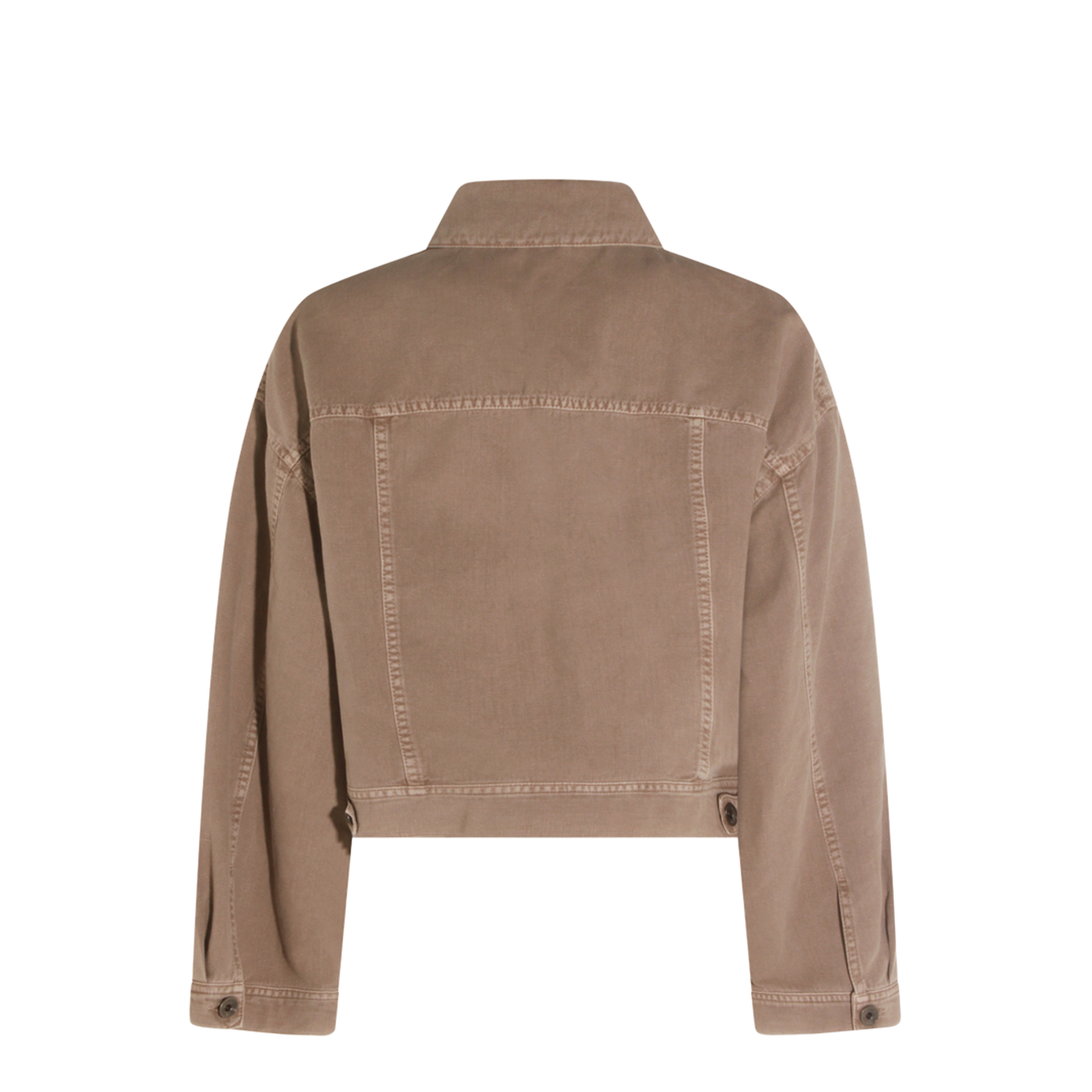 Women's Cropped Jackets Brown