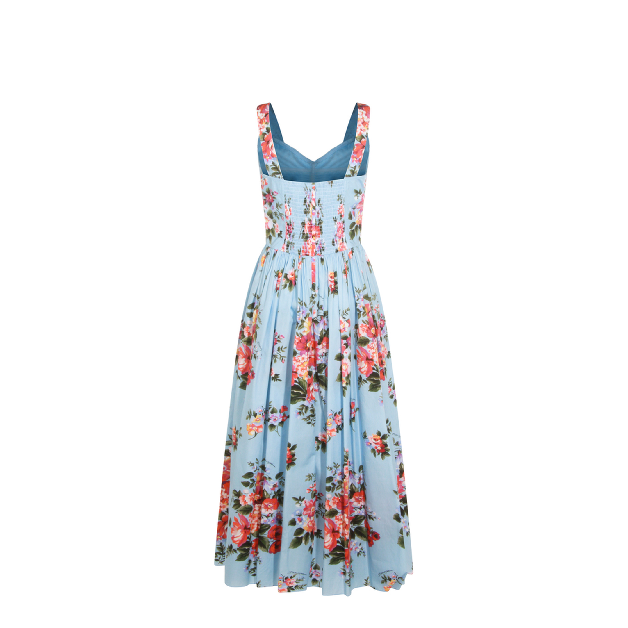 Maxi Dress with Floral Print