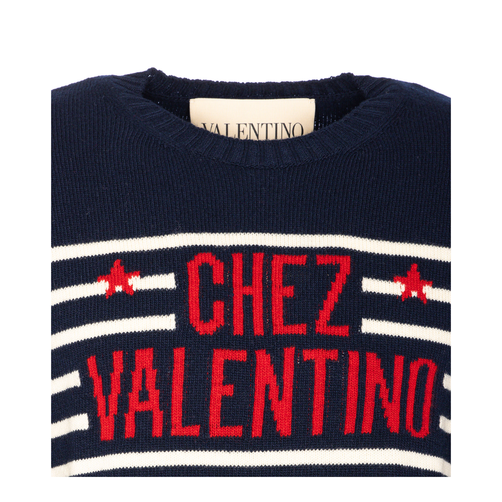 Jacquard Motif Sweater