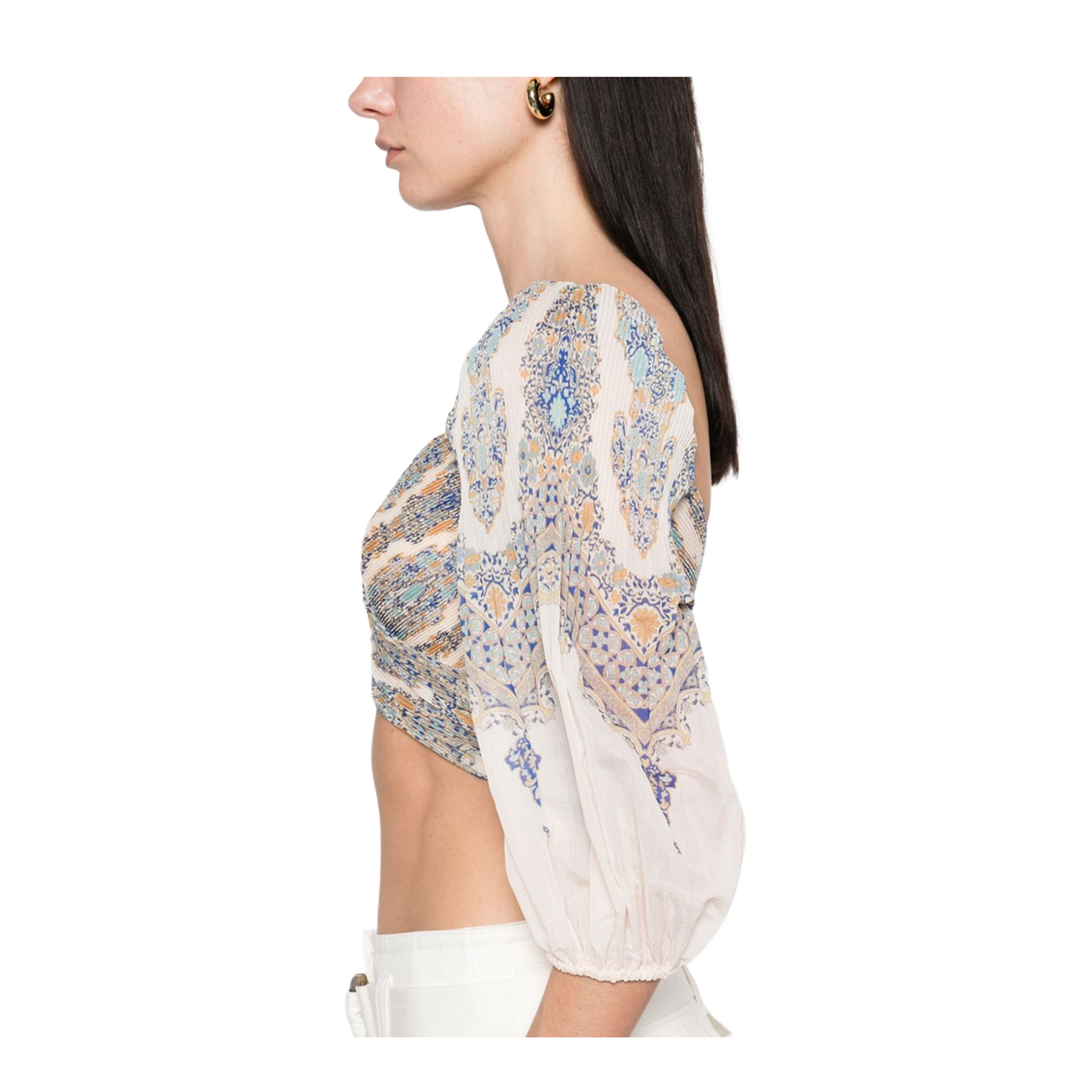 Pleated Design Top