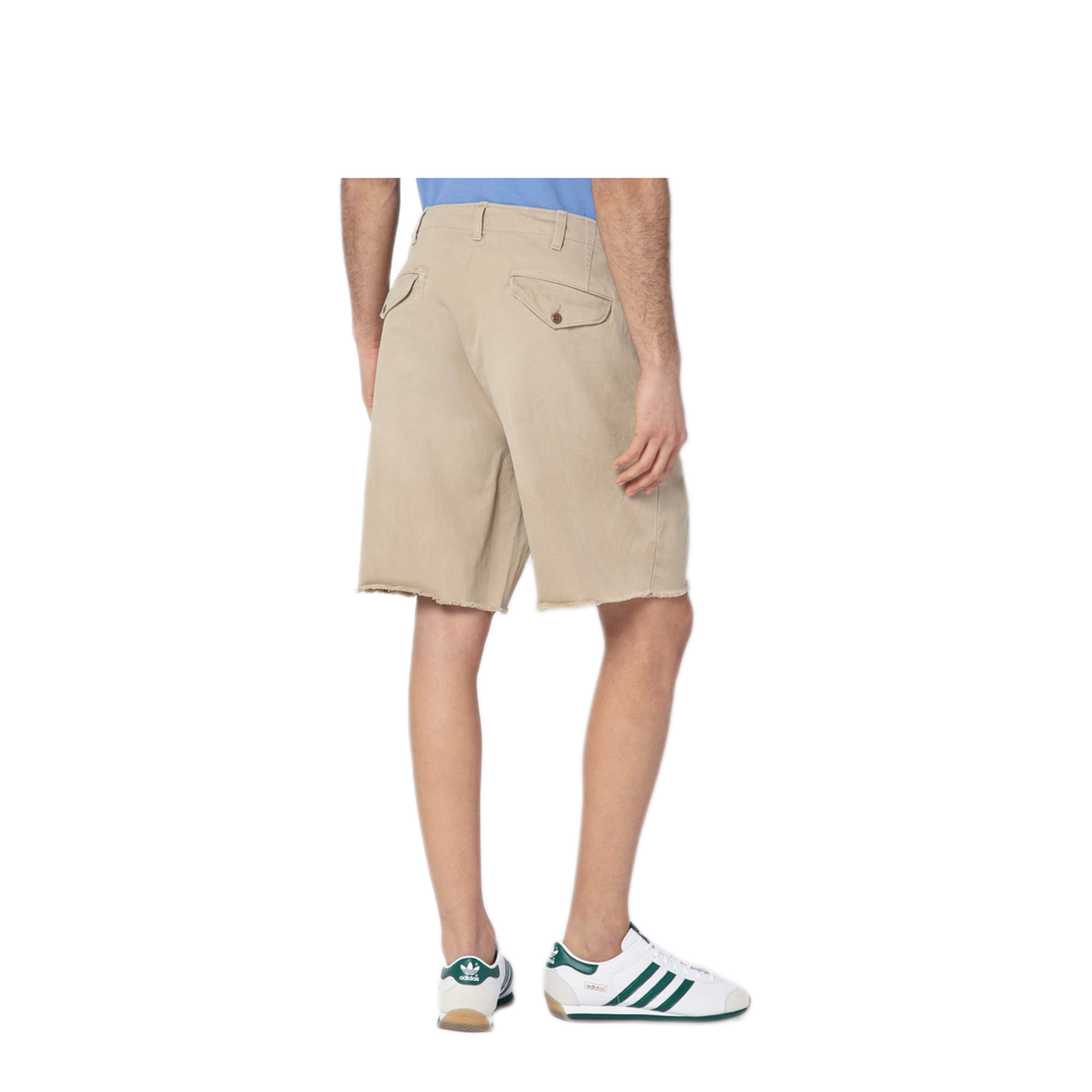 MAYFEYR - Polo Ralph Lauren - Beige Cotton Big Fit Shorts - 710963965001COCT