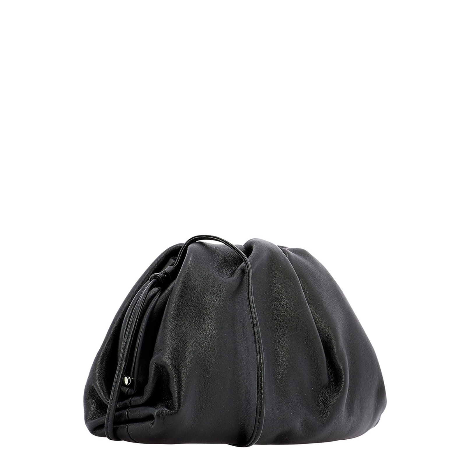 Mini Leather Pouch - Black
