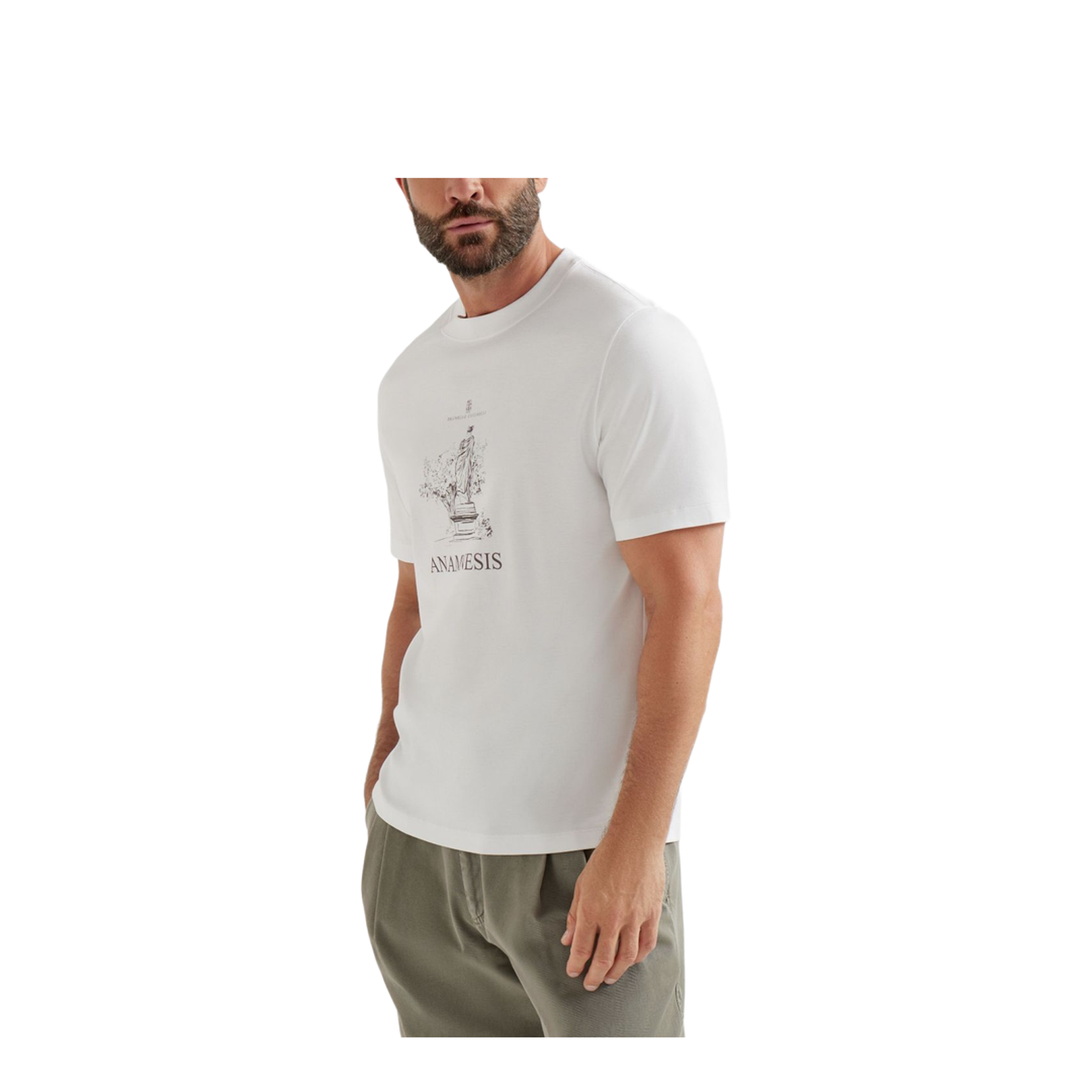 Jersey T-Shirt in White