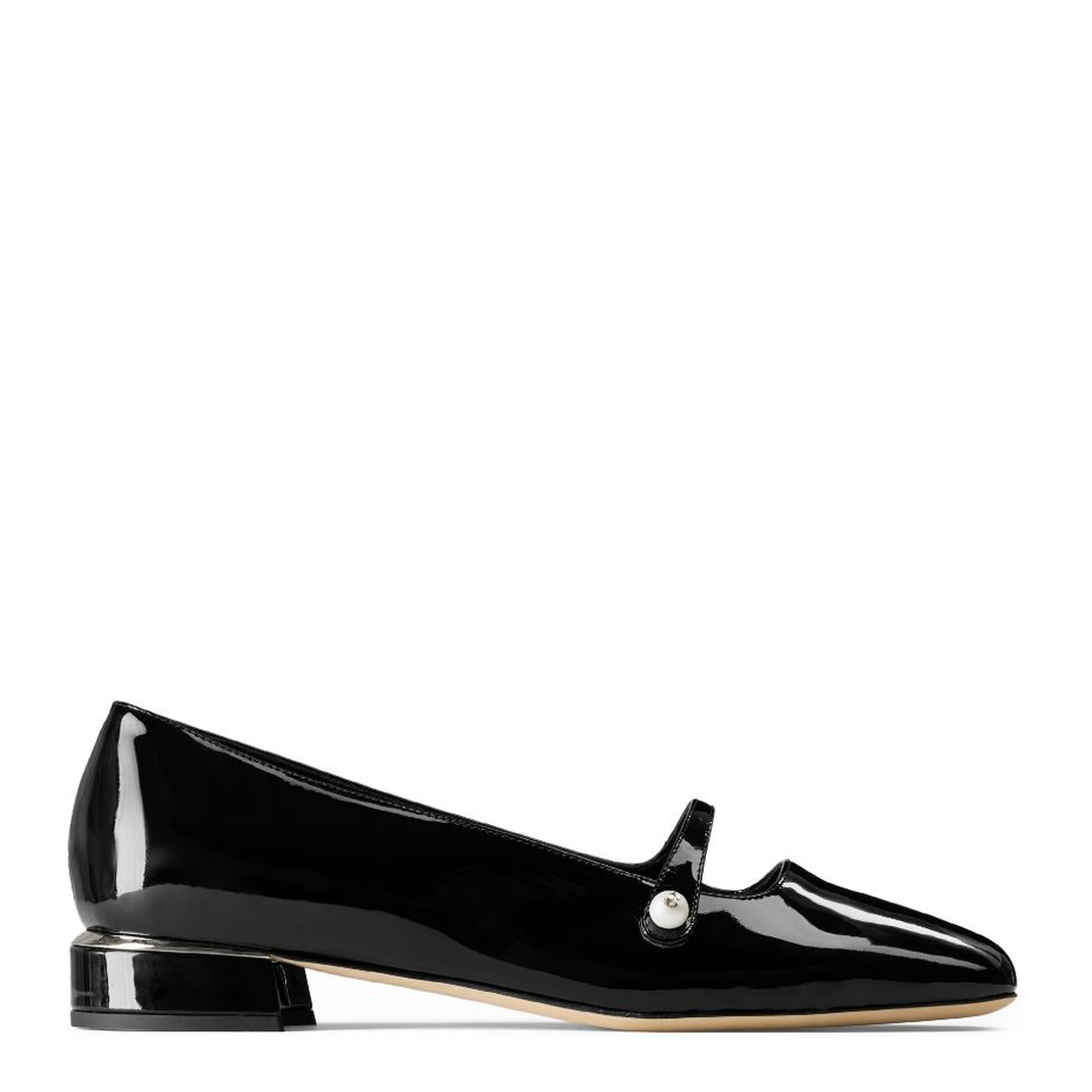 MAYFEYR - Jimmy Choo - Flat Shoes Black - ELISABALLERINAPATBLACK