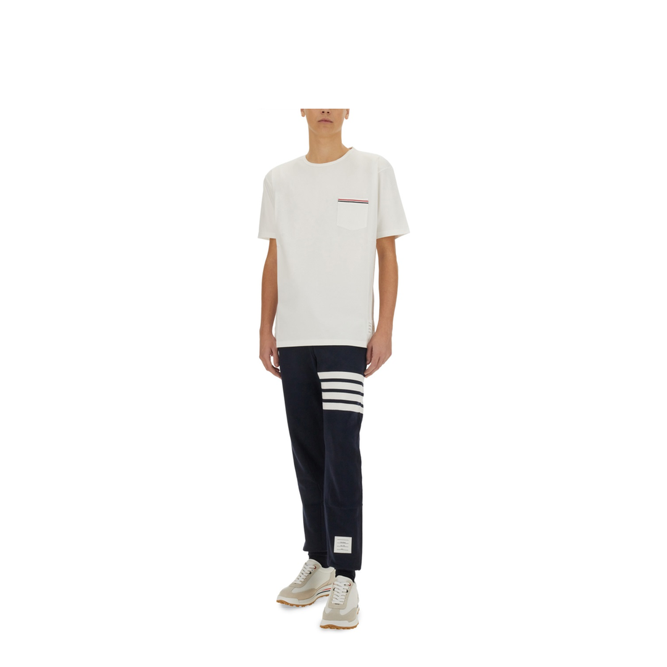 SS RWB Pocket Tee in Medium Weight Jersey