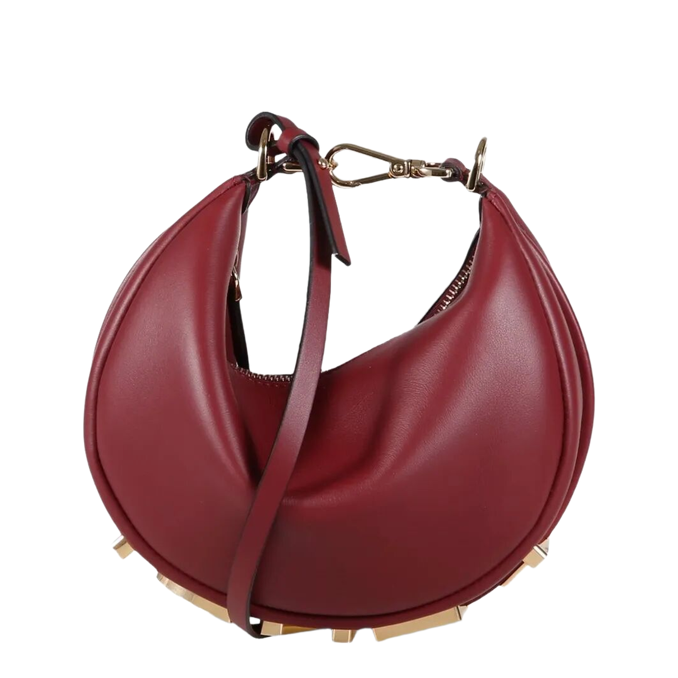 Mini Handbag Leather Red