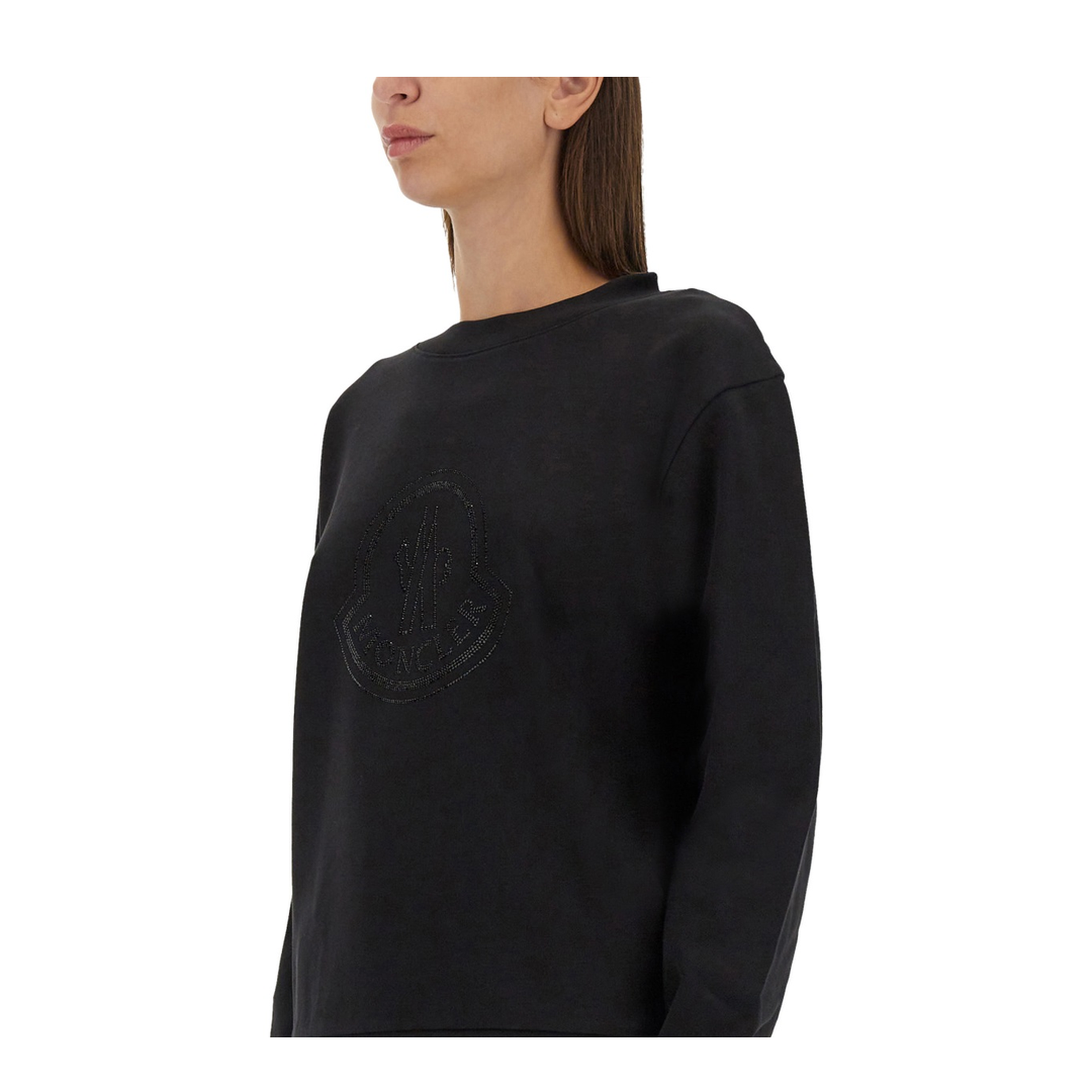 Strass Logo Sweatshirt