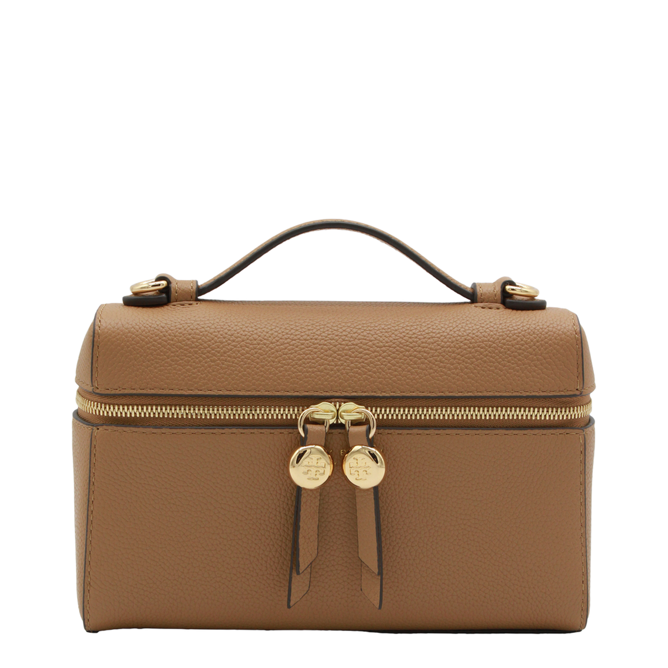 Romy Slim Mini Bag With Beige Leather Top